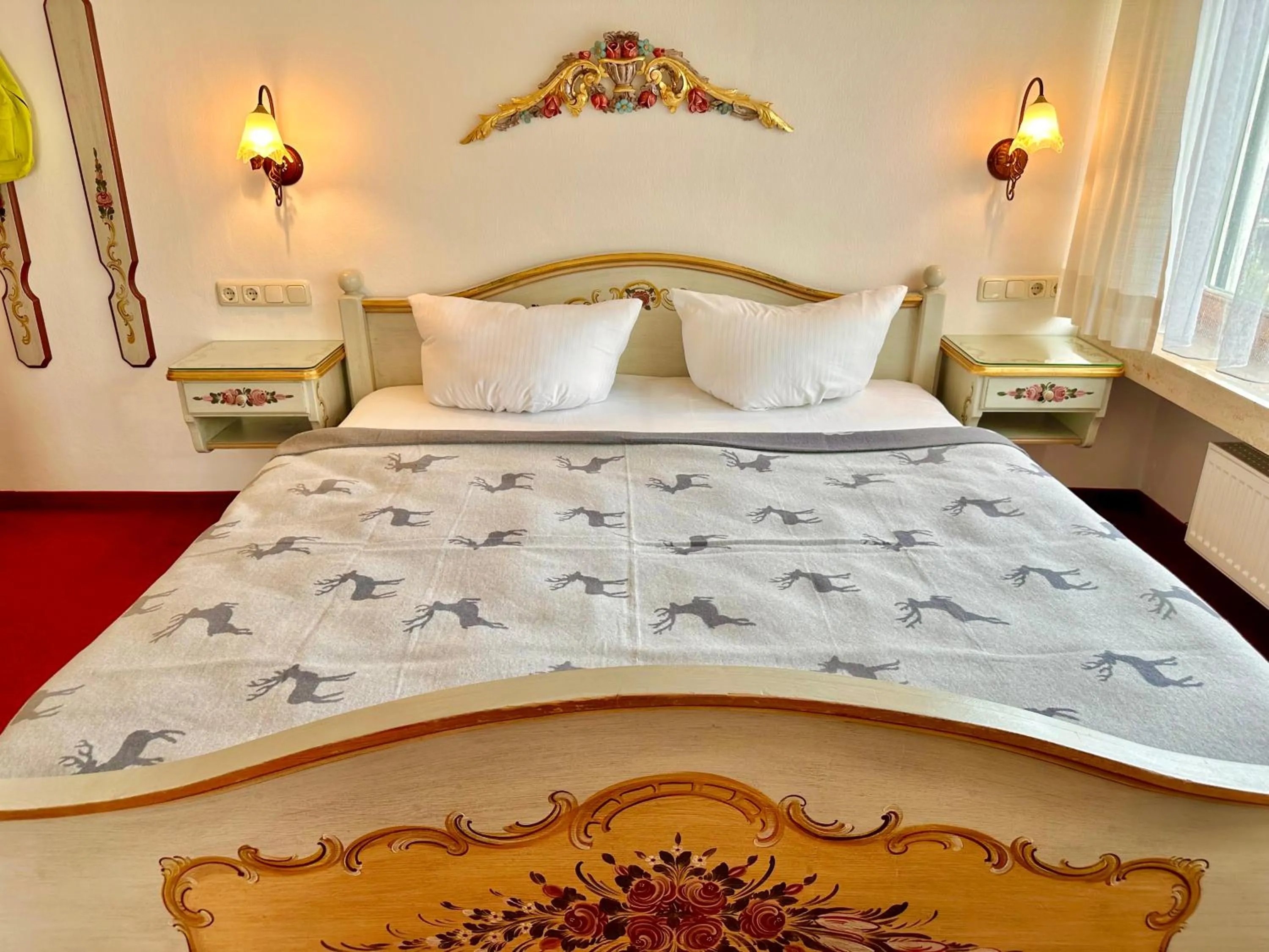 Quadruple Room with Terrace in Hotel Bergland