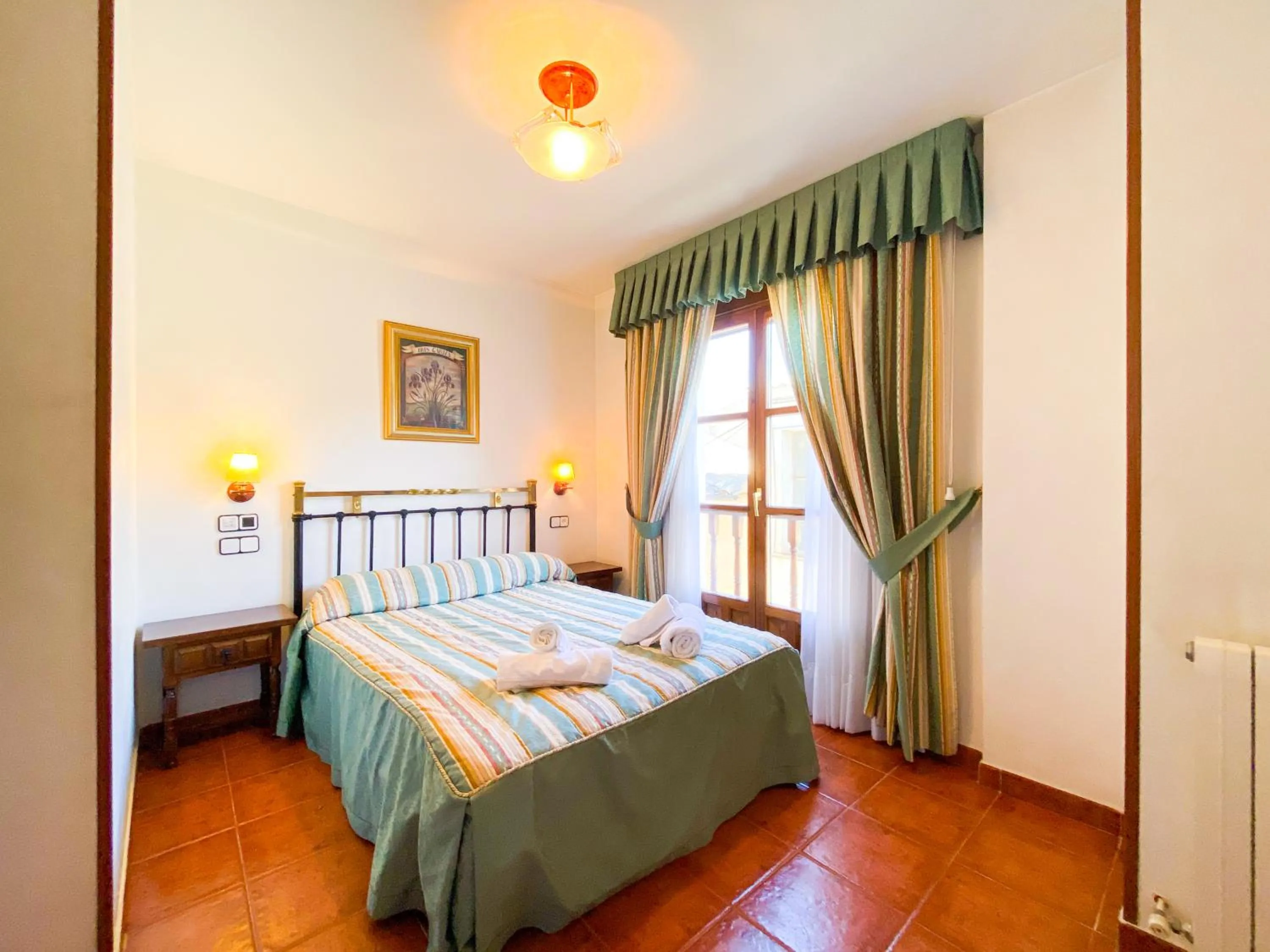 Bed in Posada Los Leones