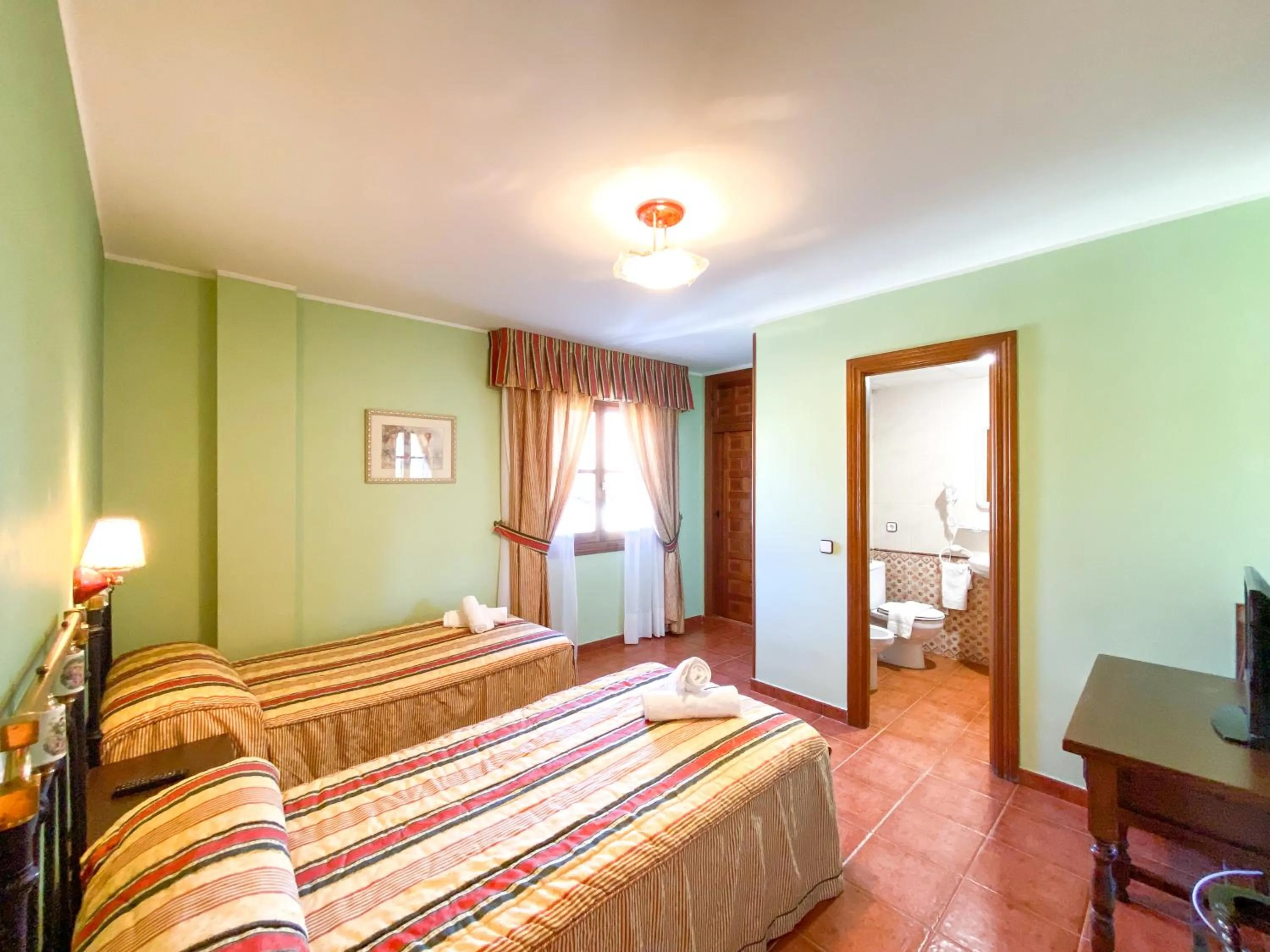 Bed in Posada Los Leones