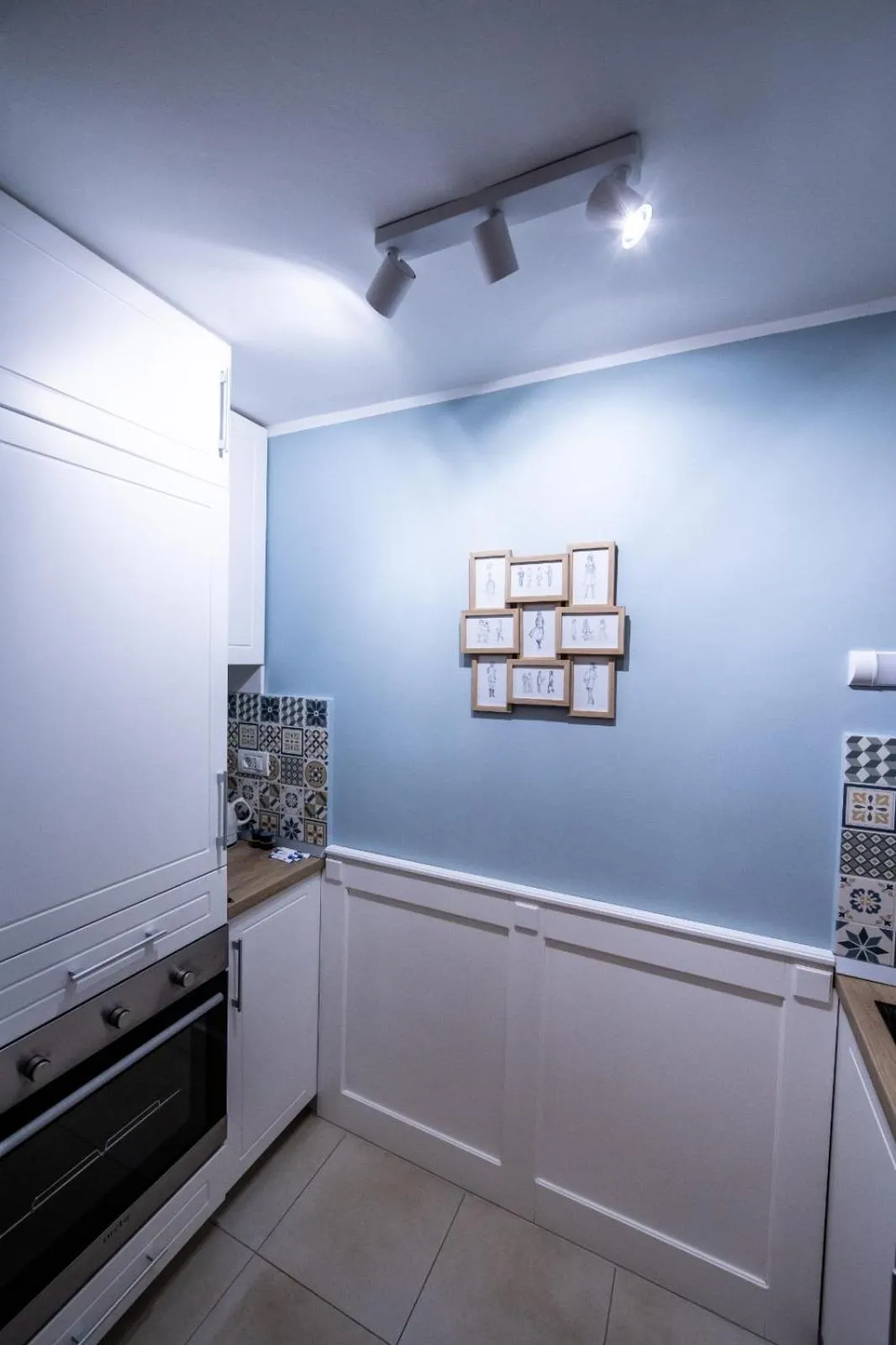 Kitchen or kitchenette in VISAJ Deluxe Downtown