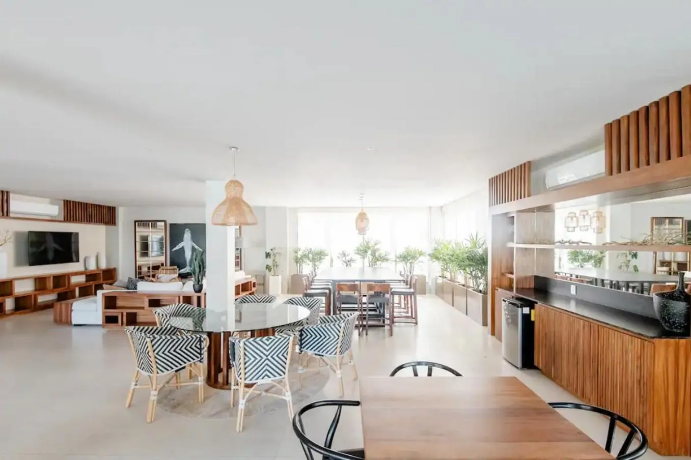 Lobby or reception in Loft con balcón privado, estacionamiento gratis - Un oasis en Los Cabos