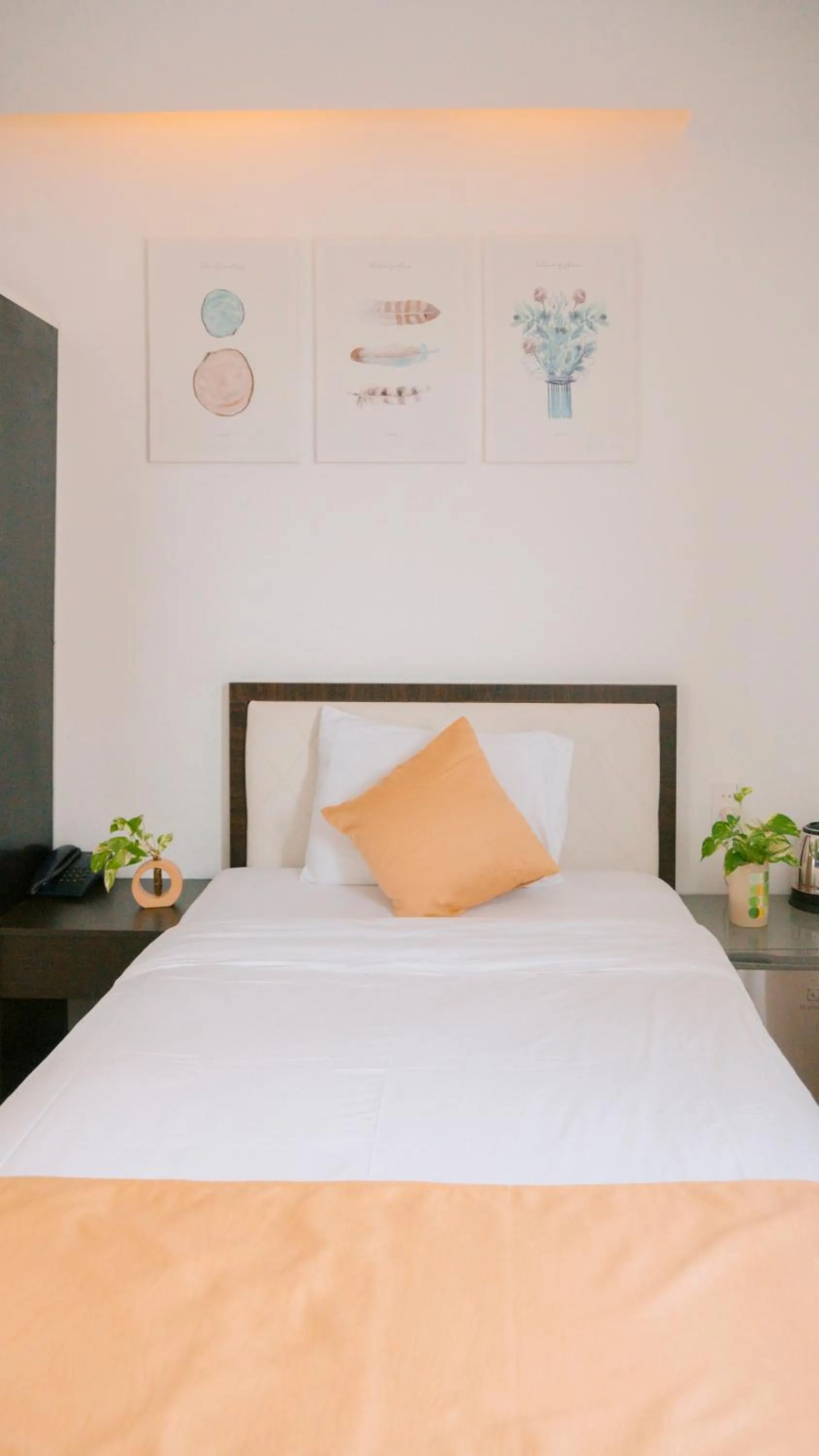 Bed in Horizon Front Beach Hotel Danang