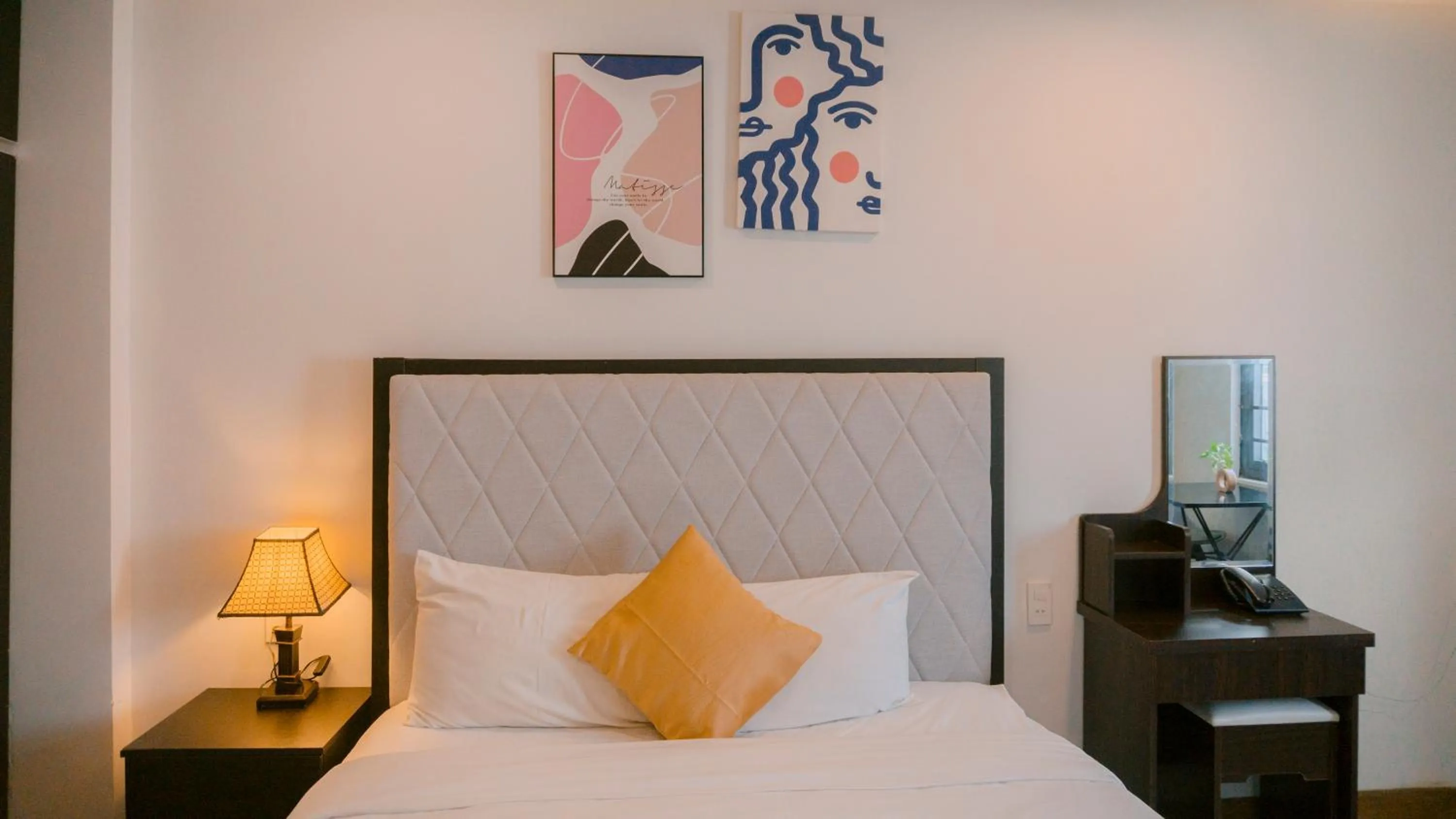 Bed in Horizon Front Beach Hotel Danang