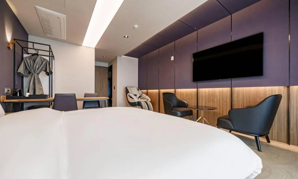 Bed in Anseong Nomad Hotel