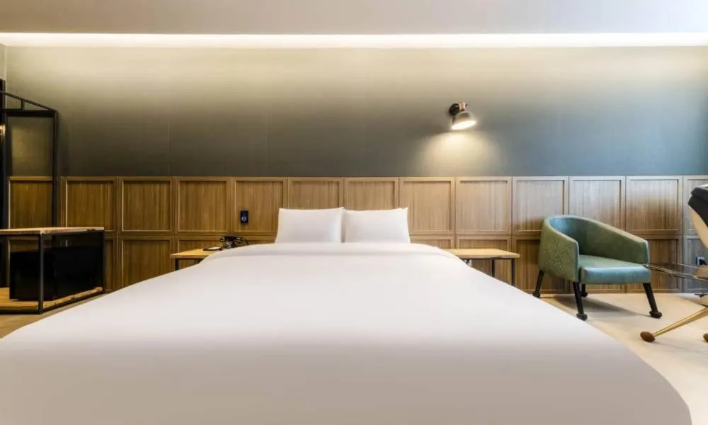 Bed in Anseong Nomad Hotel