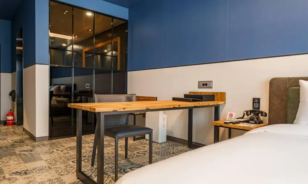 Bed in Anseong Nomad Hotel Bed in Anseong Nomad Hotel