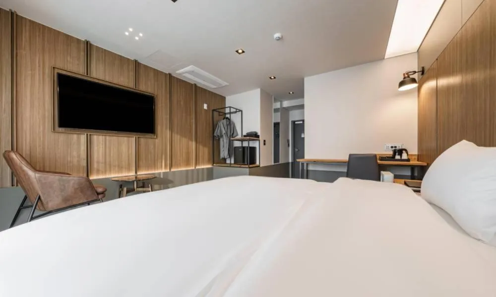 Bed in Anseong Nomad Hotel