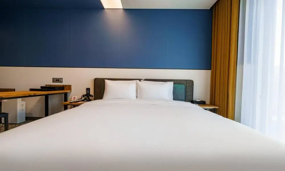 Bed in Anseong Nomad Hotel Bed in Anseong Nomad Hotel