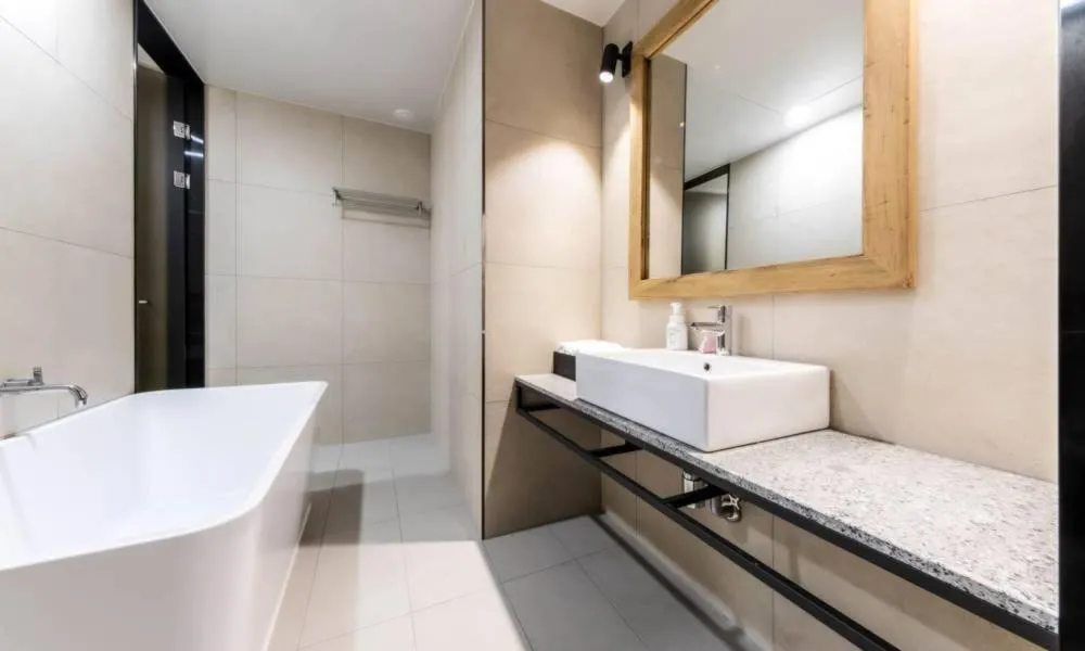 Bathroom in Anseong Nomad Hotel