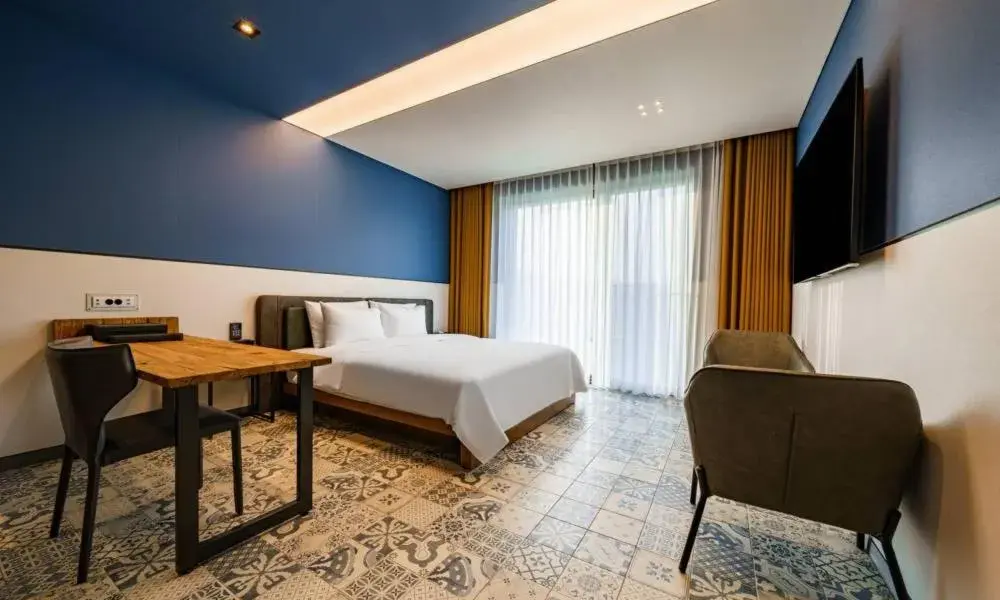 Bed in Anseong Nomad Hotel Bed in Anseong Nomad Hotel