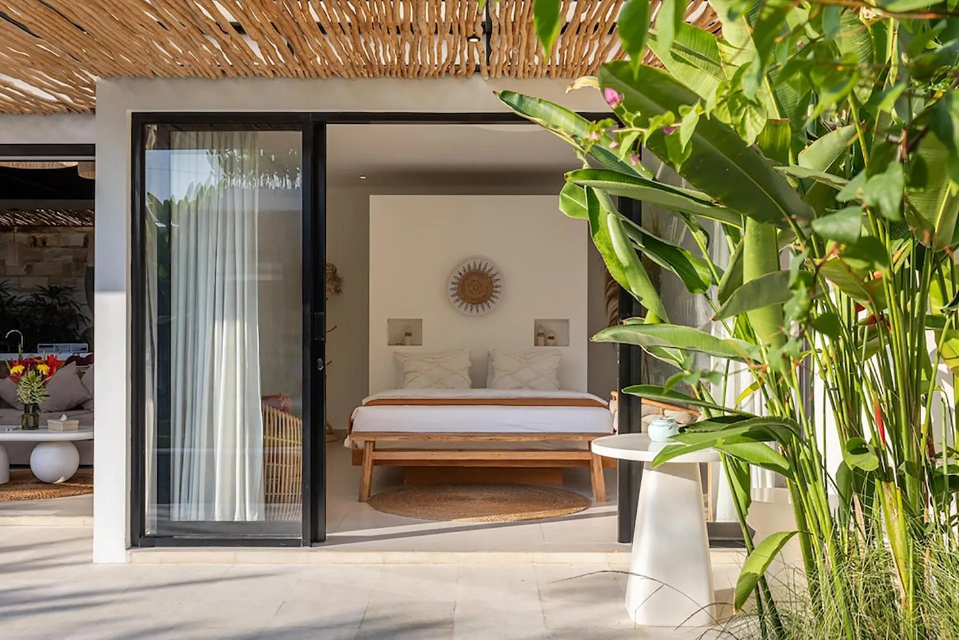 Bedroom in Villa Mahoni by Optimum Bali Villas