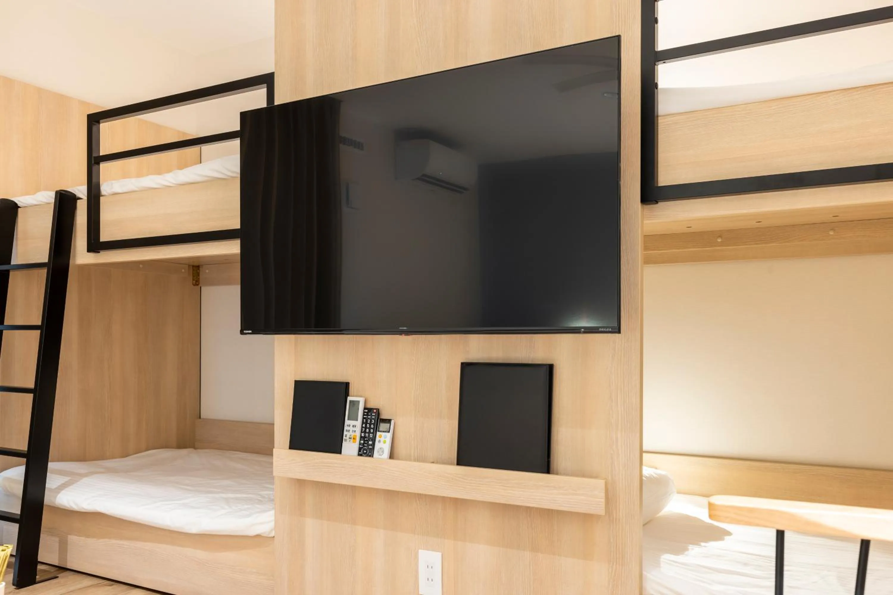 TV and multimedia, Bed in ALPHABED Inn Naha Kokusai Street West