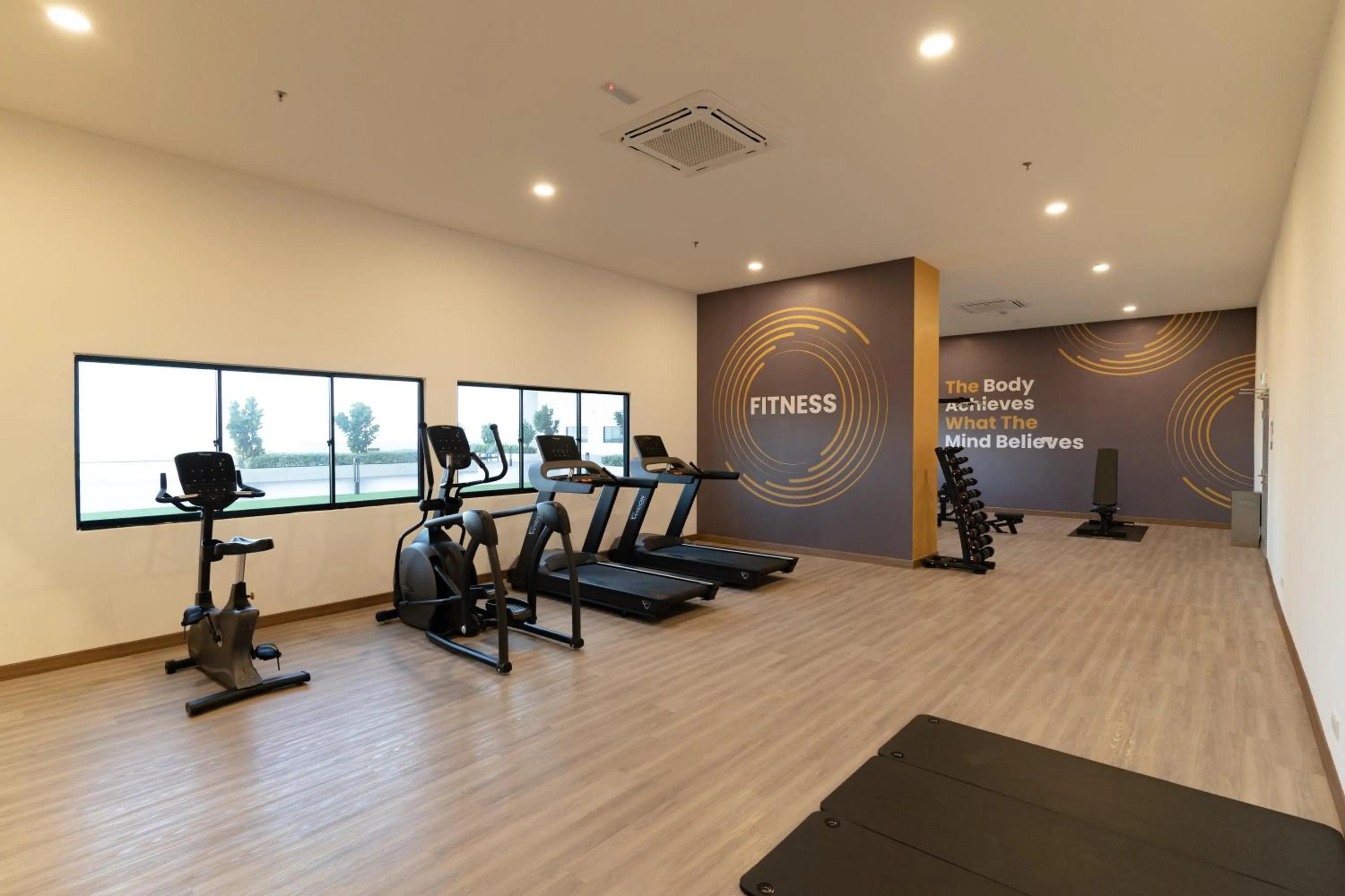Fitness centre/facilities in Amber Cove Impression City Melaka By Dawn Stay Free Netflix