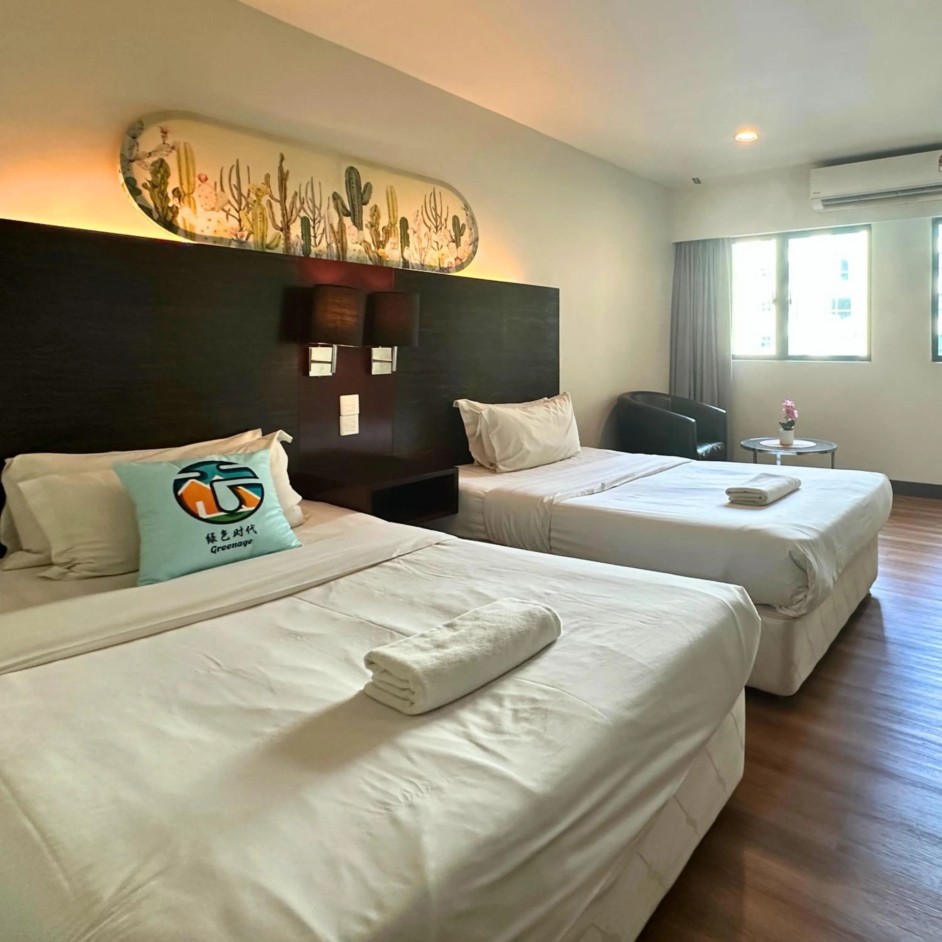 Bedroom, Bed in Greenage MingSuite 明绿时代套房 Kota Kinabalu 亚庇市中心