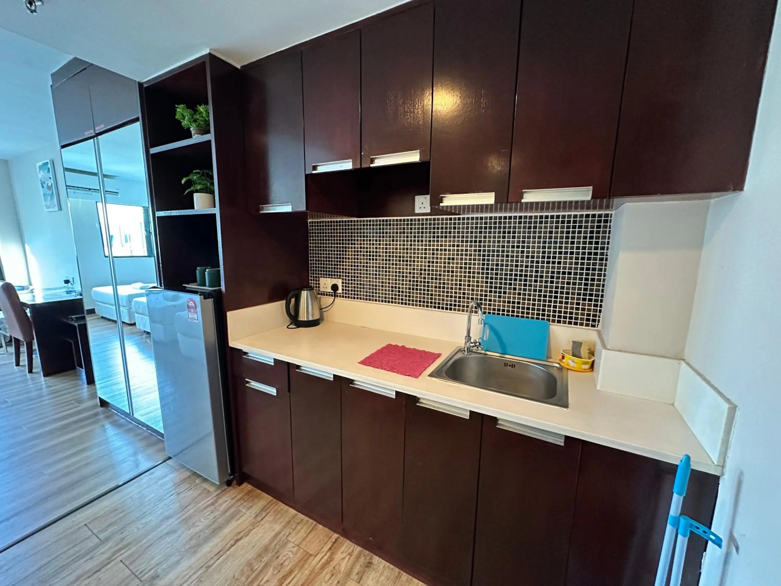 Kitchen or kitchenette in Greenage MingSuite 明绿时代套房 Kota Kinabalu 亚庇市中心