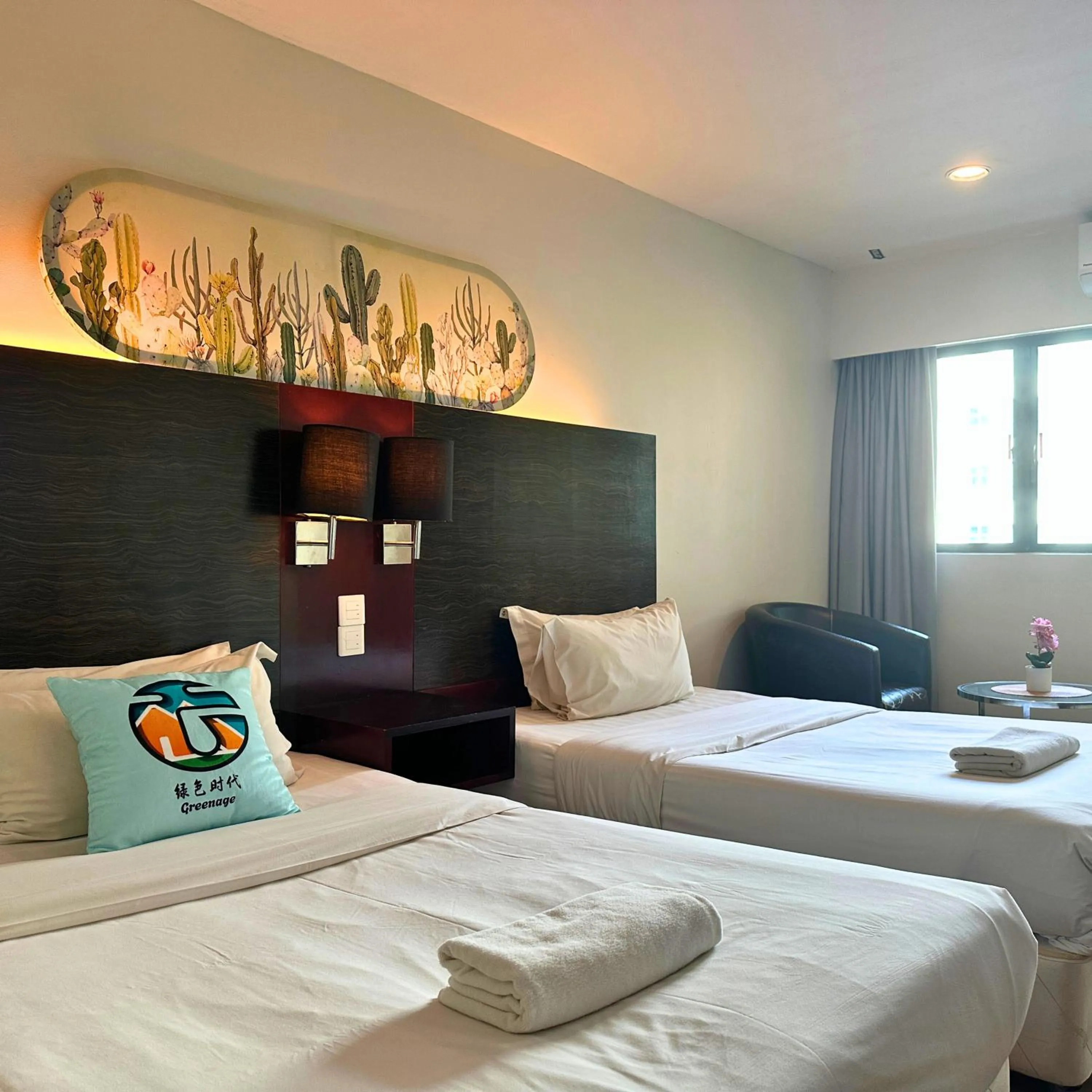 Bedroom, Bed in Greenage MingSuite 明绿时代套房 Kota Kinabalu 亚庇市中心