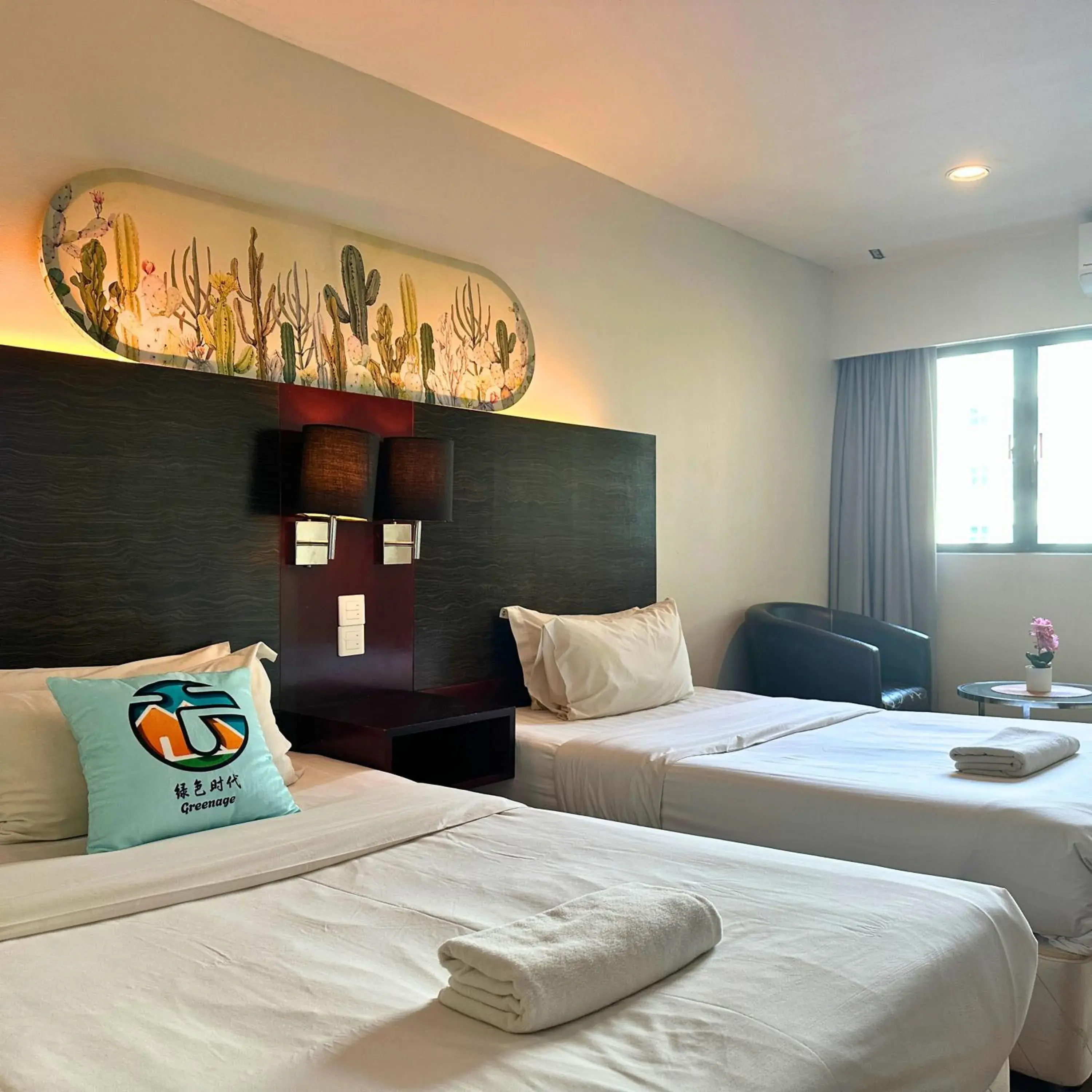 Bedroom, Bed in Greenage MingSuite 明绿时代套房 Kota Kinabalu 亚庇市中心 Bedroom, Bed in Greenage MingSuite 明绿时代套房 Kota Kinabalu 亚庇市中心