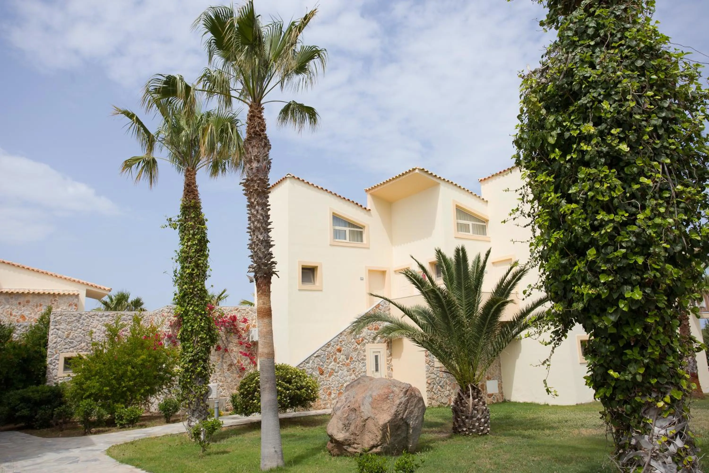 Garden in Achilleas Beach Hotel Adults Only