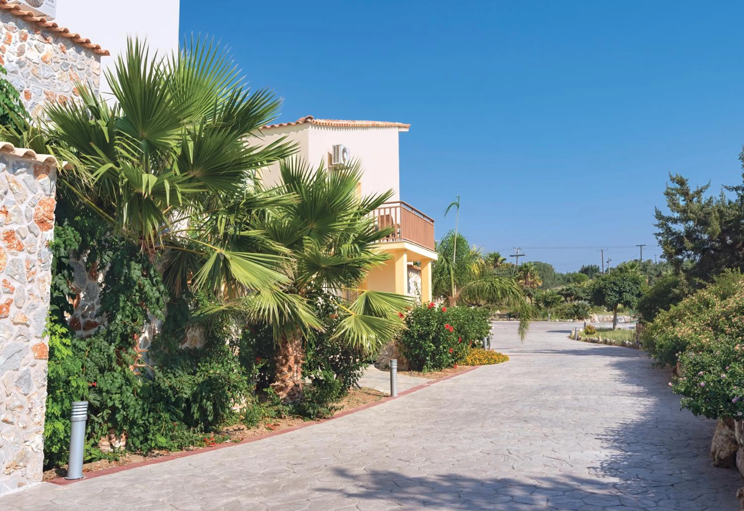 Garden in Achilleas Beach Hotel Adults Only