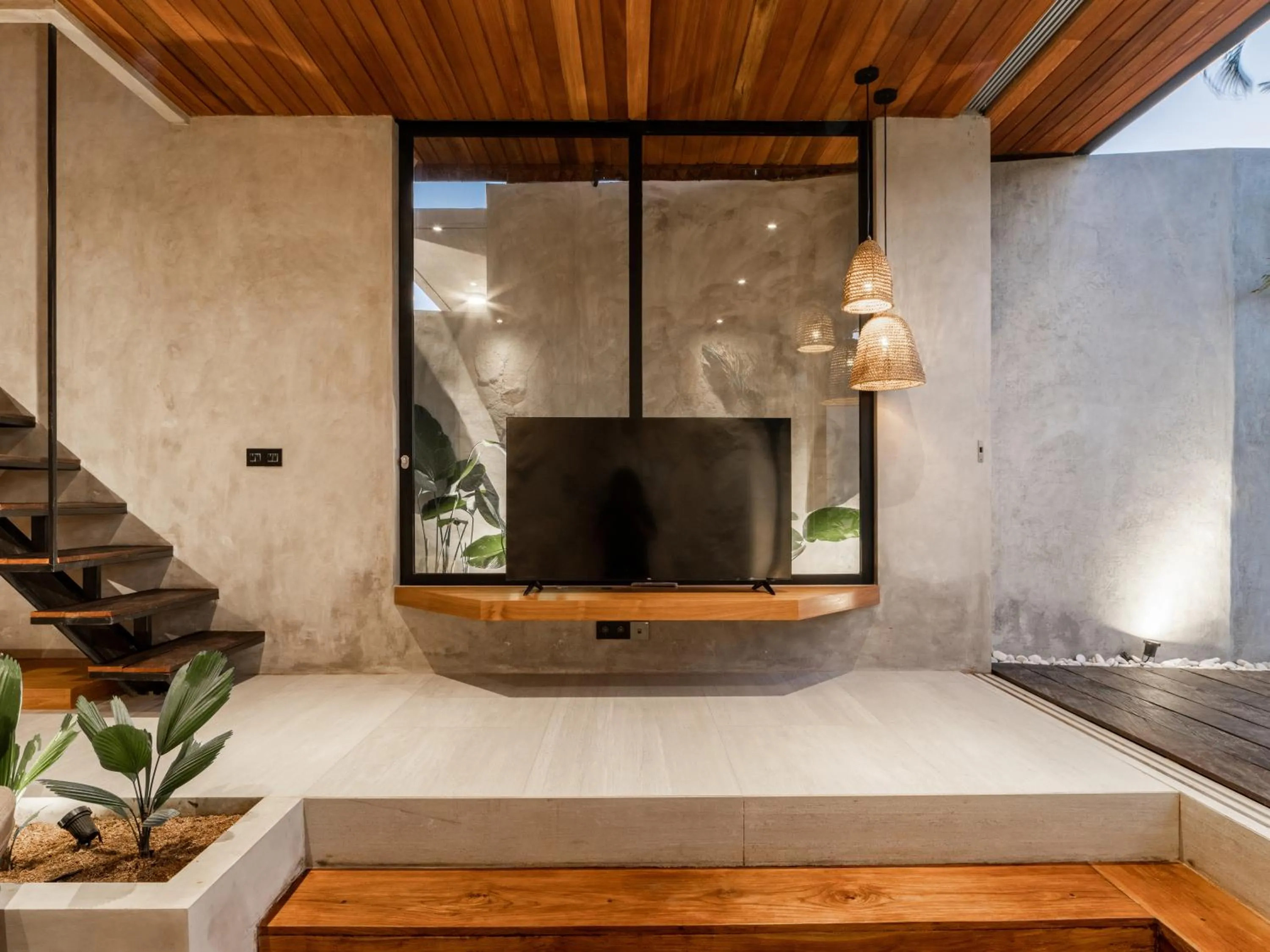 TV and multimedia in Blacksand Villas Canggu