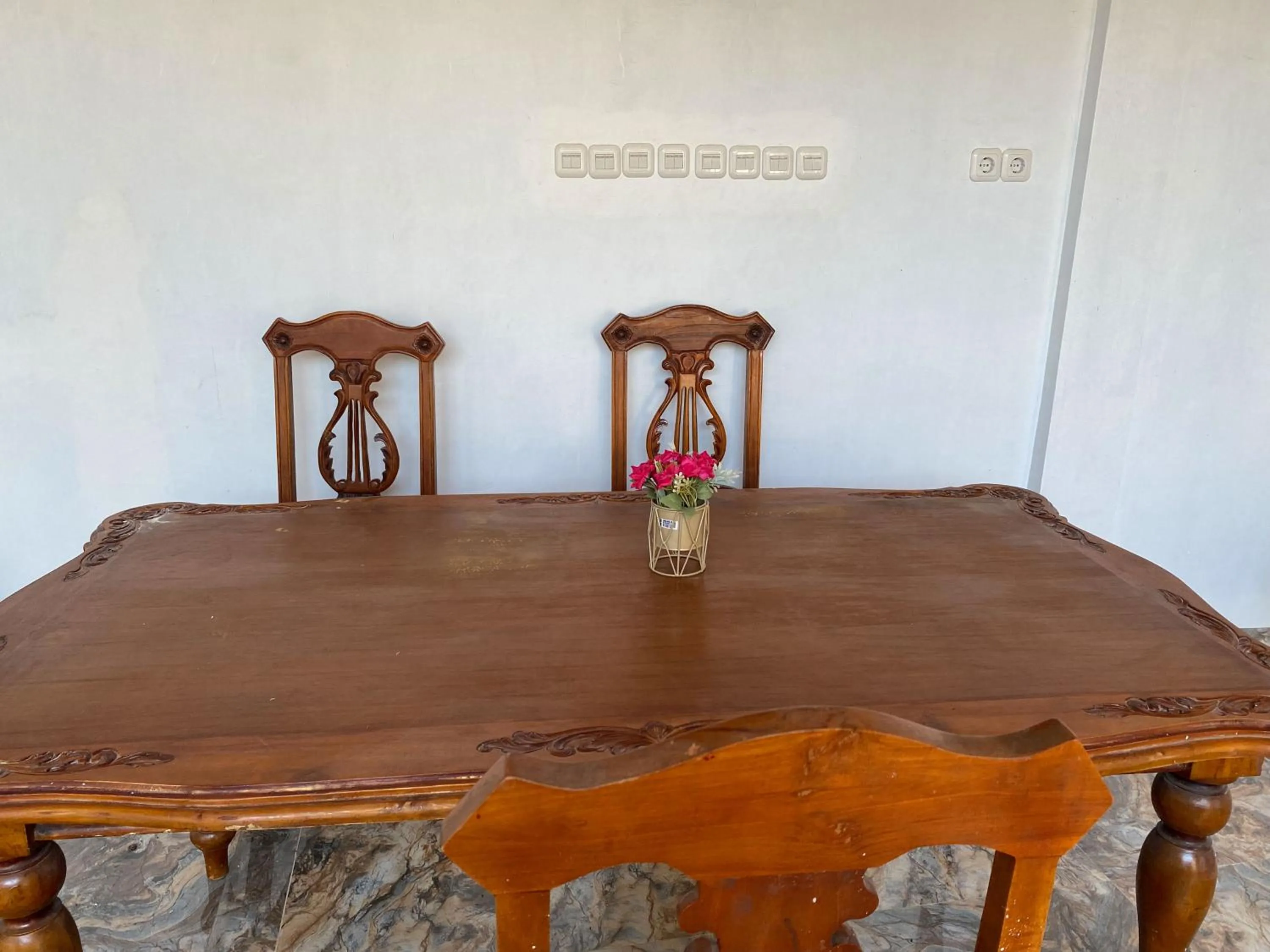 Dining area in Rumah Windy Guest House Bira