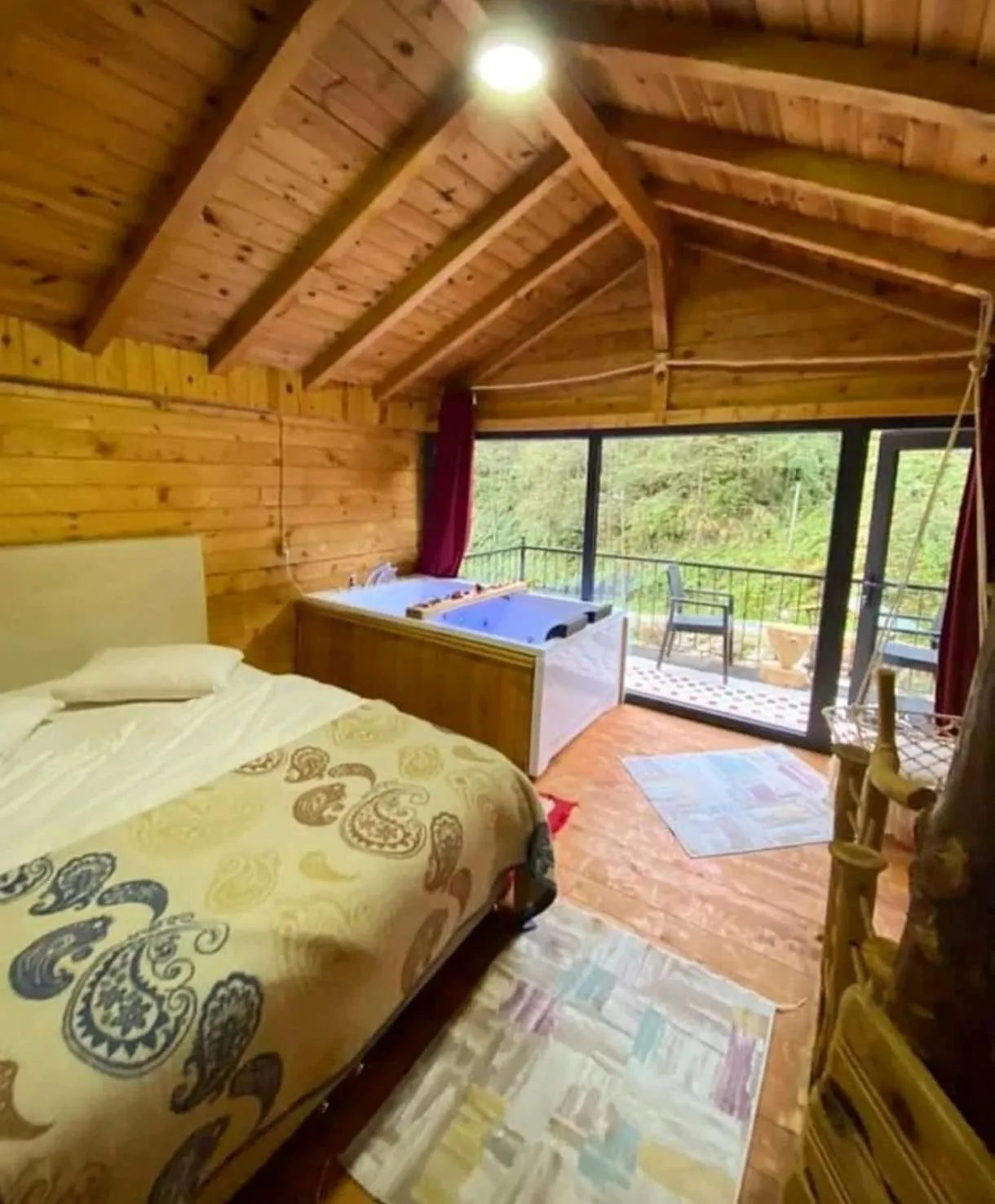 Bed in AYDER SOCi DAĞ EVLERİ