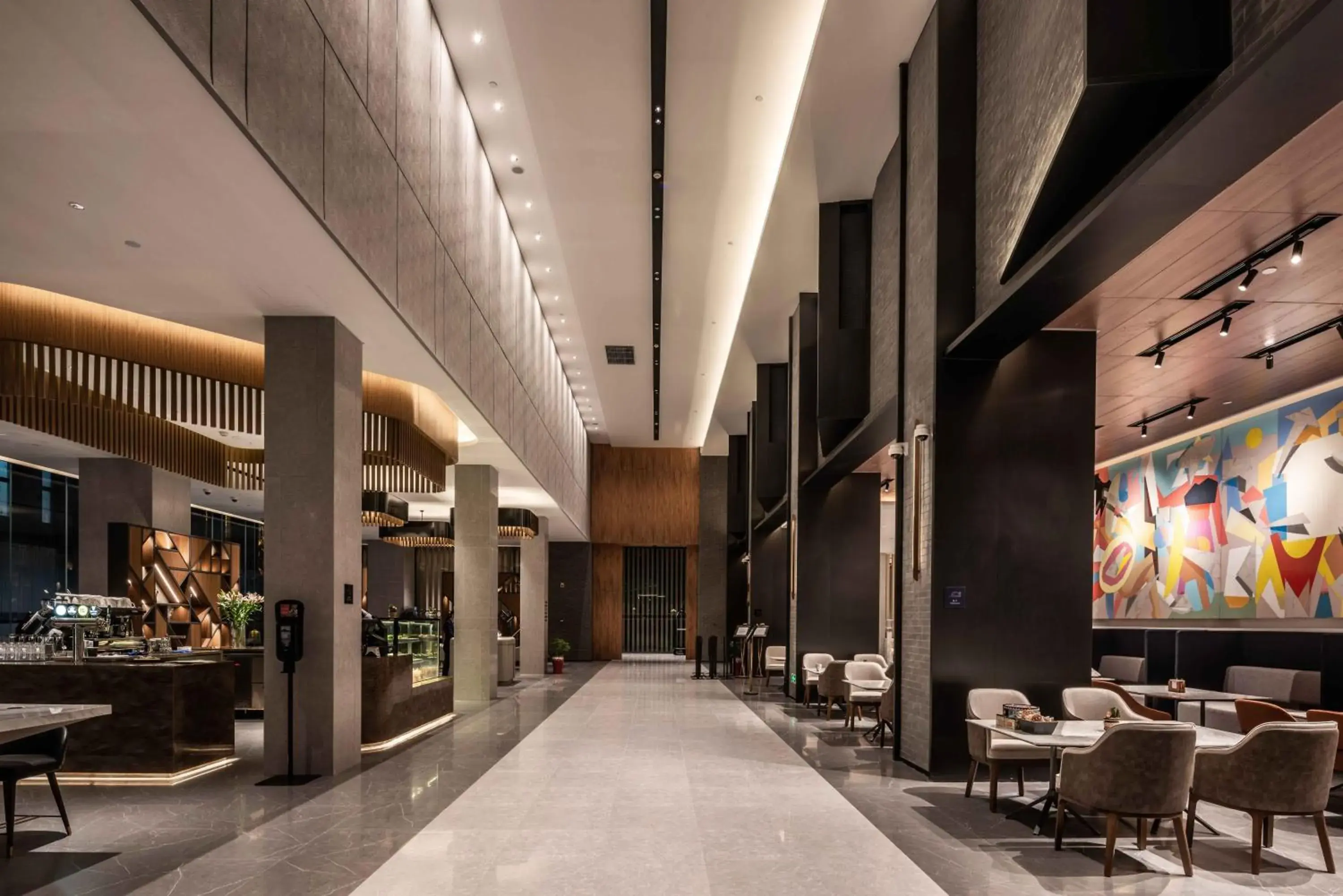 Lobby or reception in UrCove by Hyatt Shanghai Lujiazui Expo Center Lobby or reception in UrCove by Hyatt Shanghai Lujiazui Expo Center