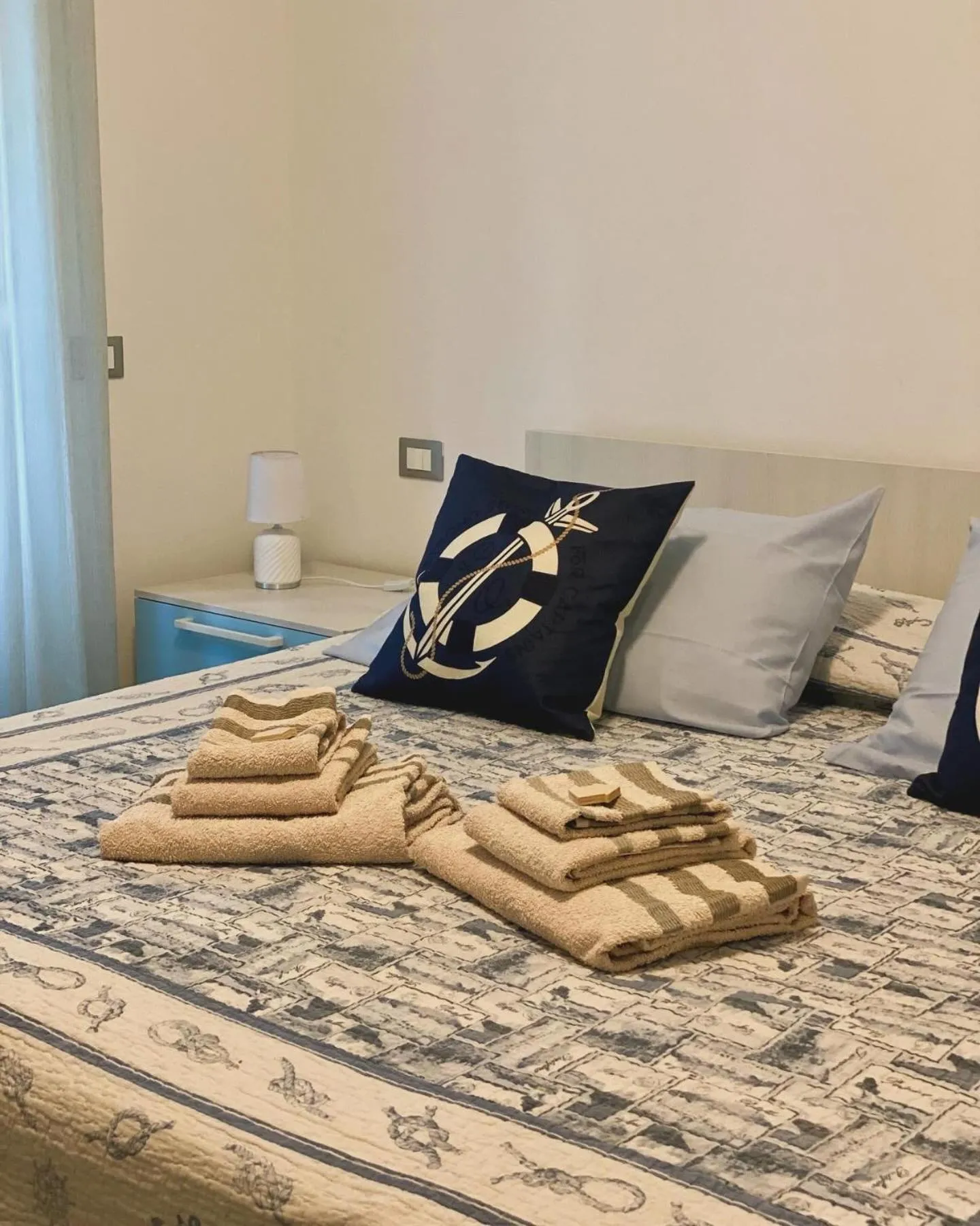 Bed in Holiday Rooms La Campagnetta