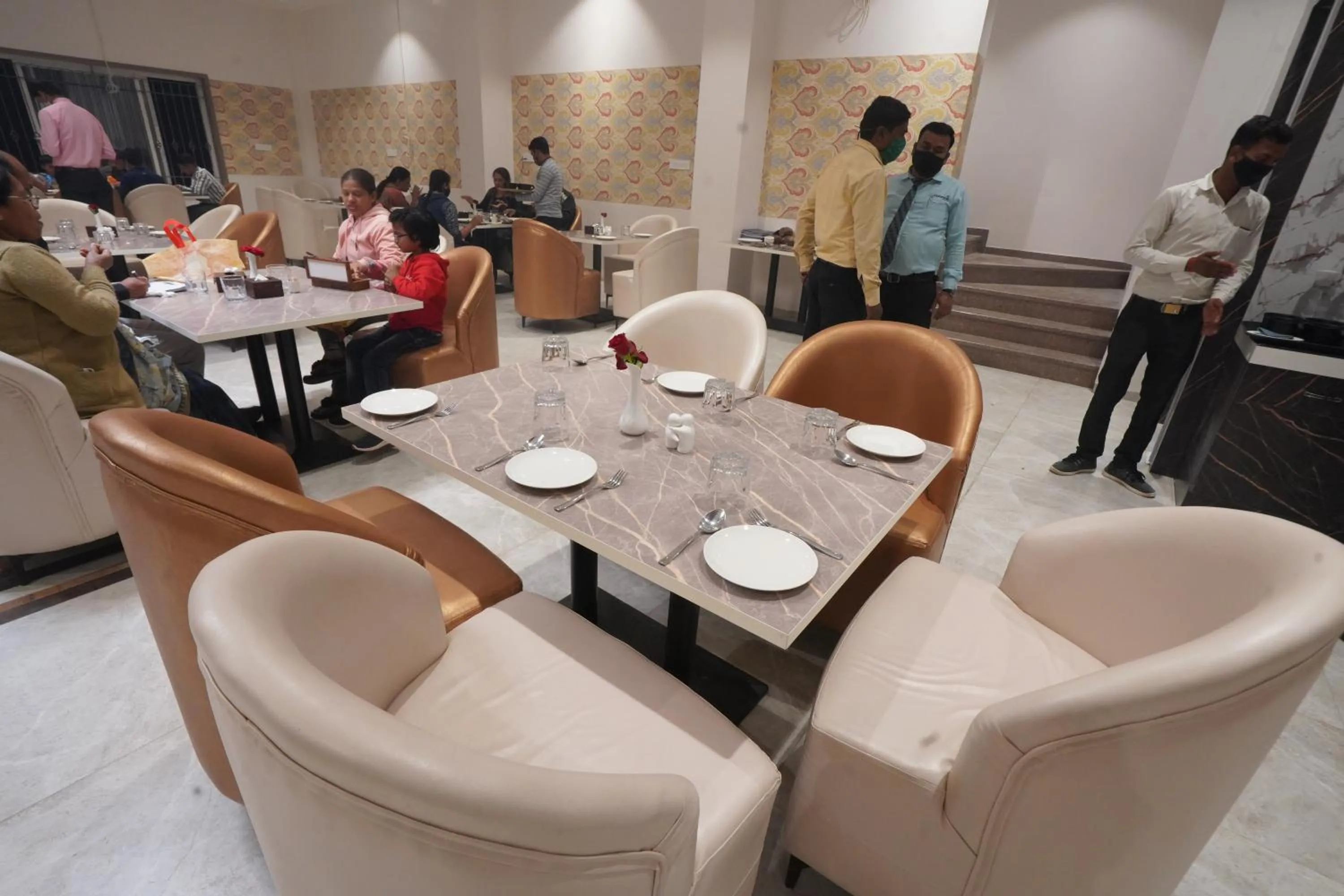Restaurant/places to eat in Radhamangal Colors Inn