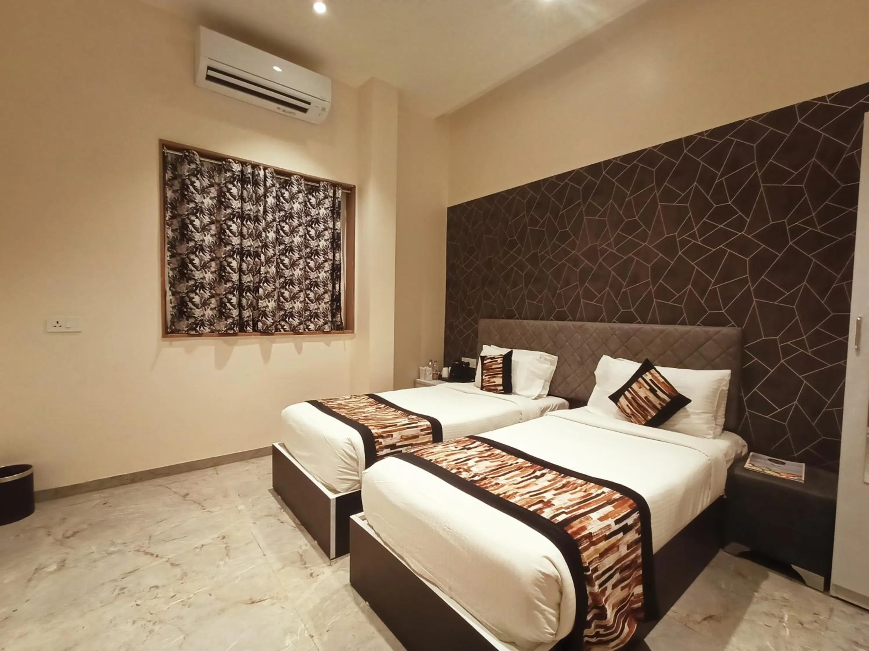 Bedroom, Bed in Radhamangal Colors Inn