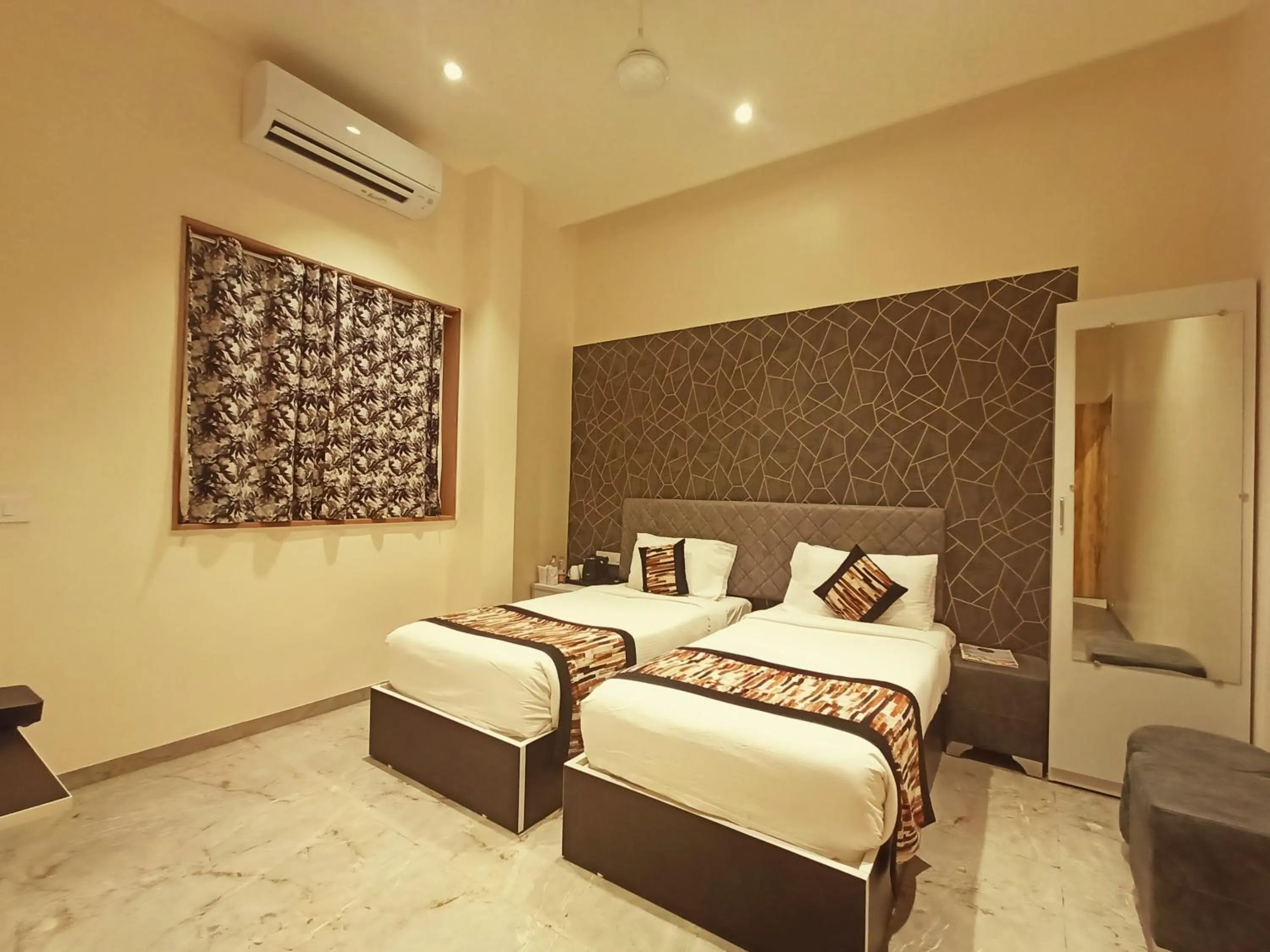 Bedroom, Bed in Radhamangal Colors Inn