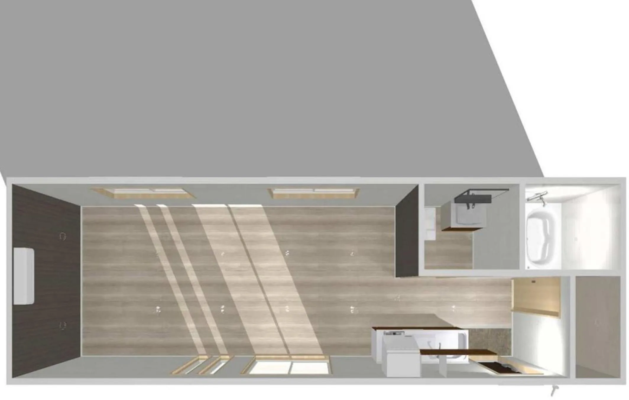 Floor plan in TOYA Center Village