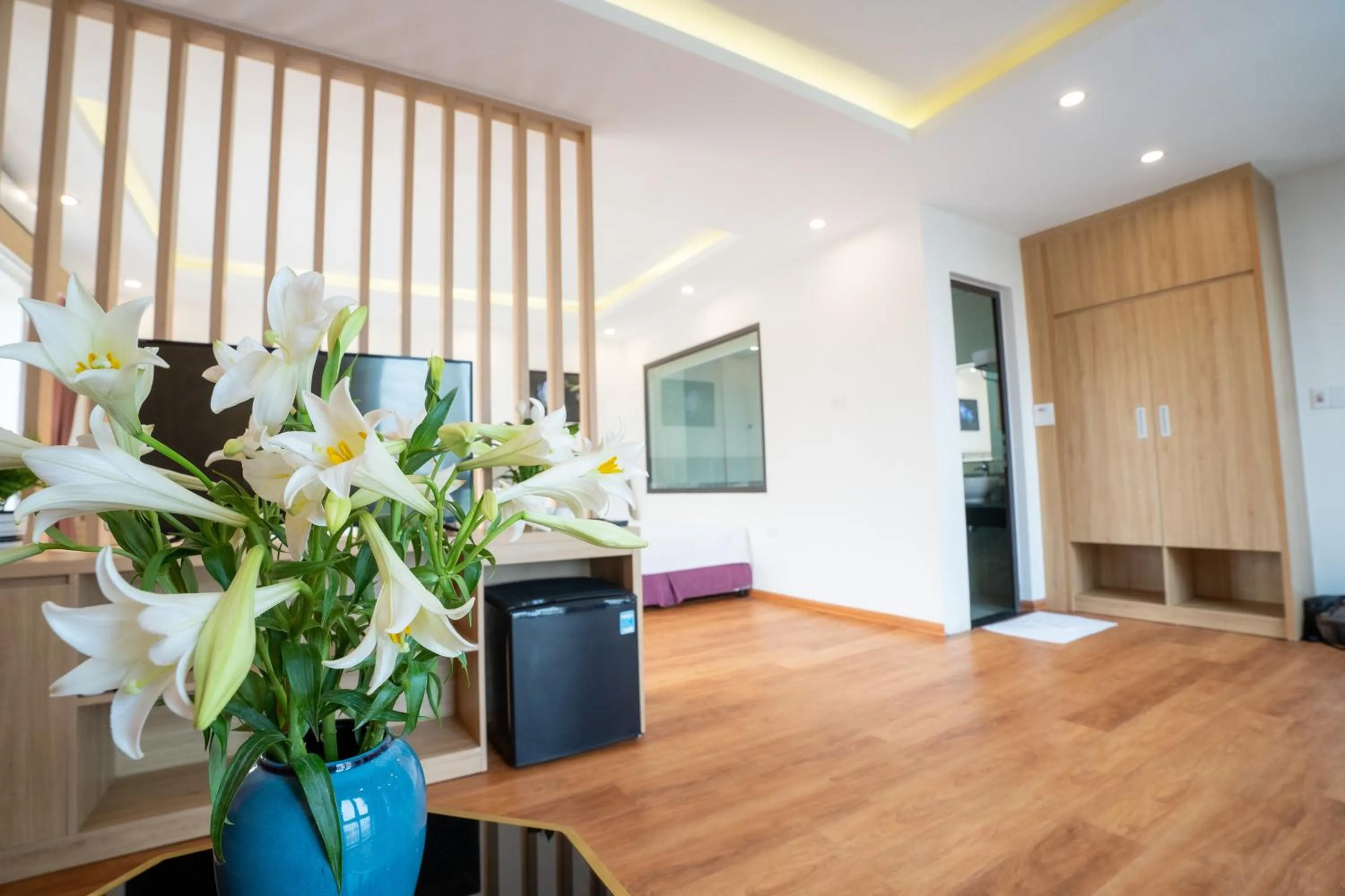 Seating area in Vsana Vu Son Hotel