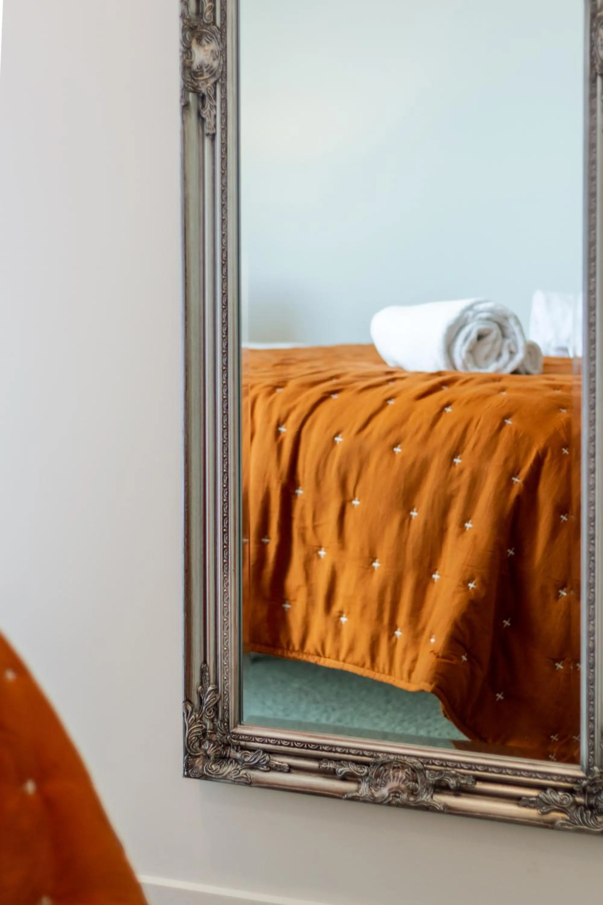 Decorative detail in City Lights Retreat with Carpark 2 Bed 2 Bath
