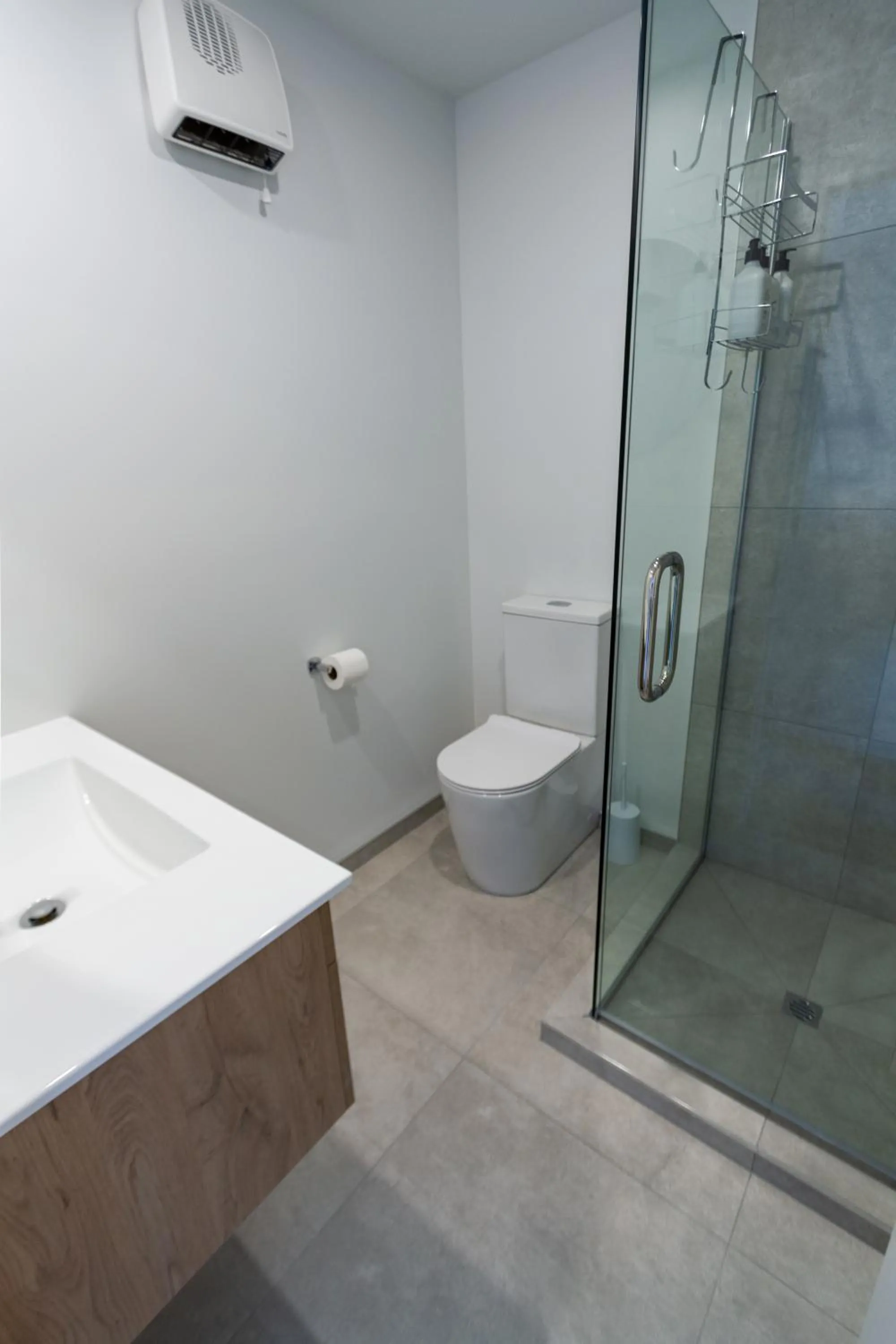 Shower in City Lights Retreat with Carpark 2 Bed 2 Bath