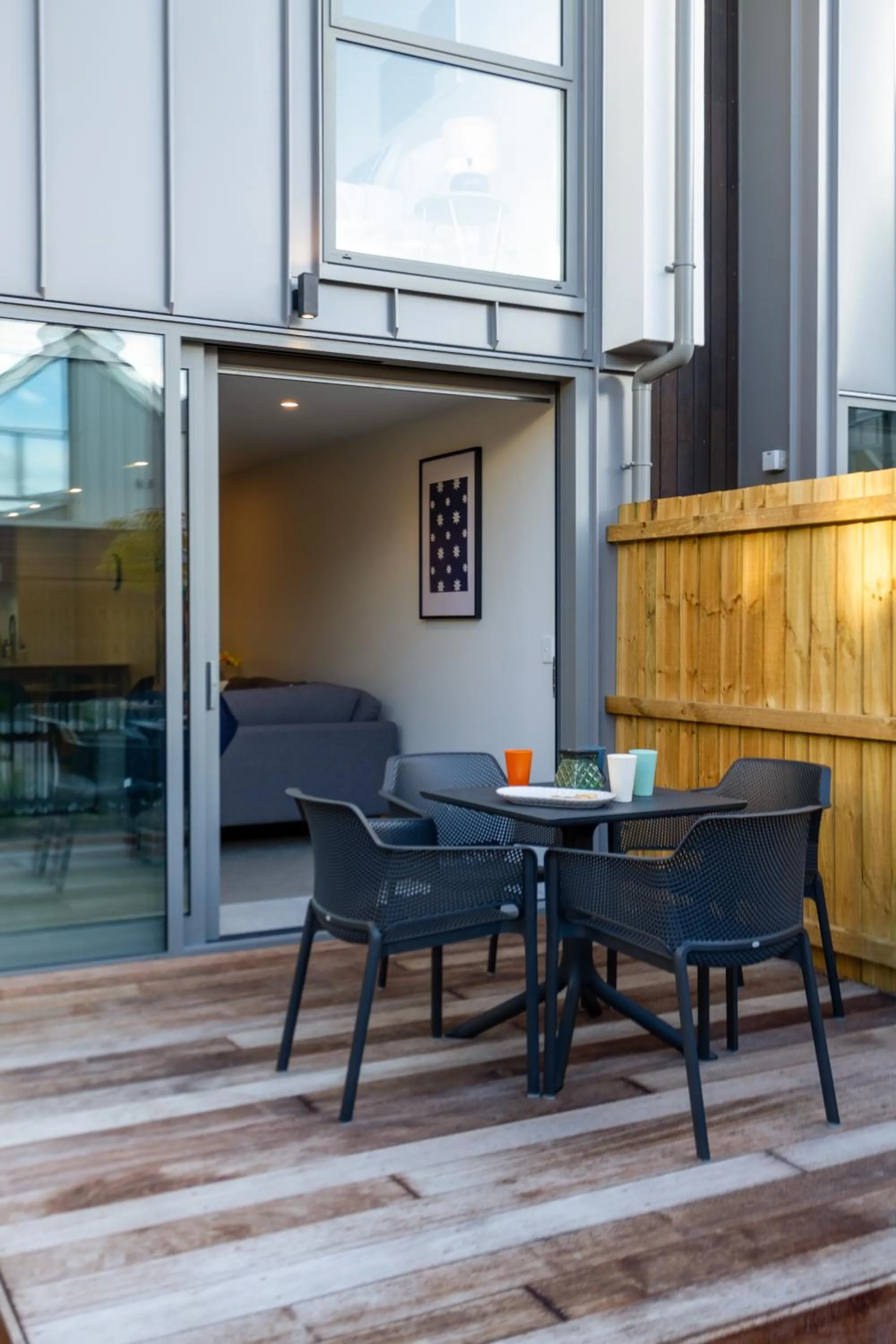 Balcony/Terrace in City Lights Retreat with Carpark 2 Bed 2 Bath