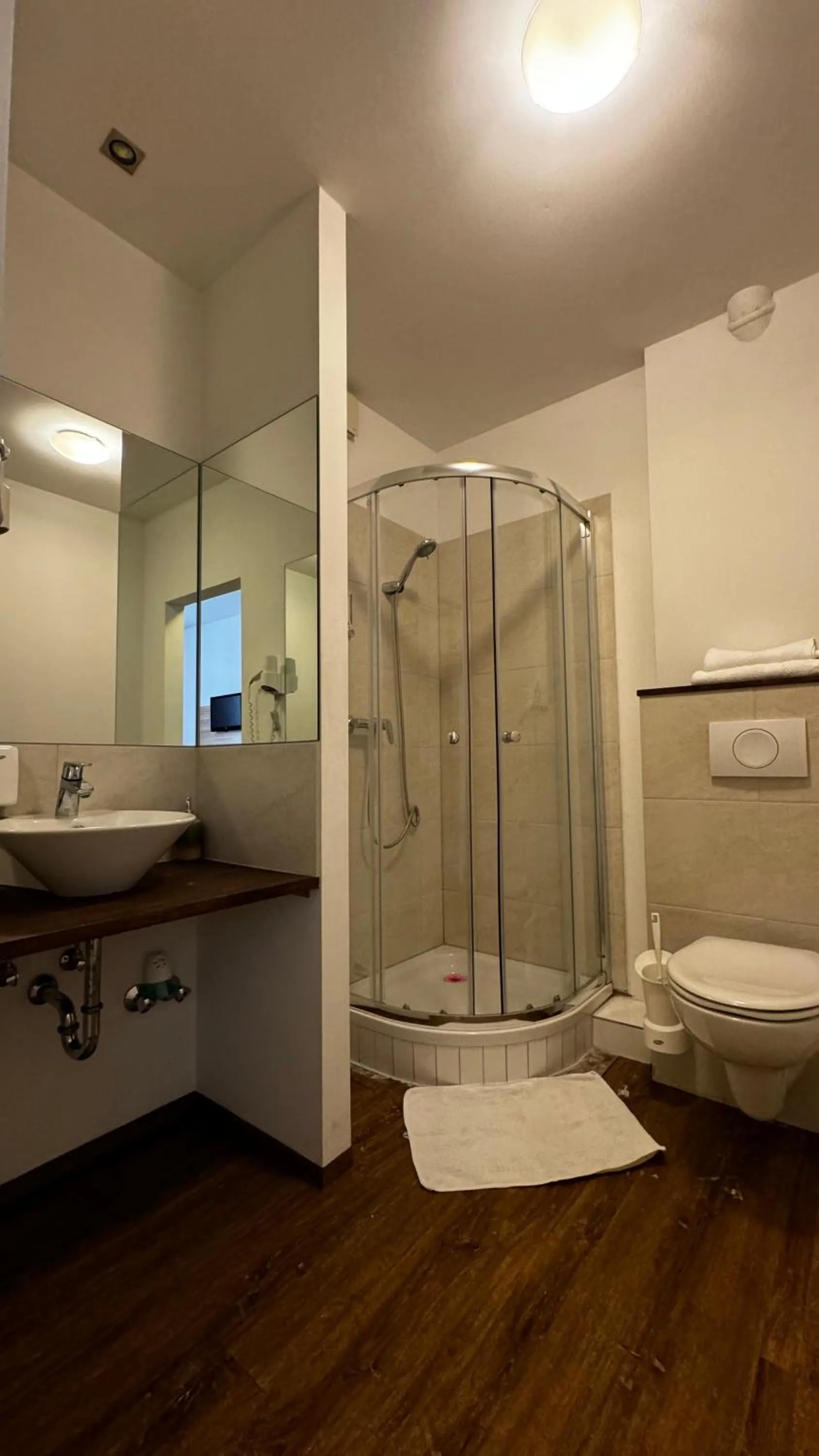 Shower in Hotel Gifhorn INN