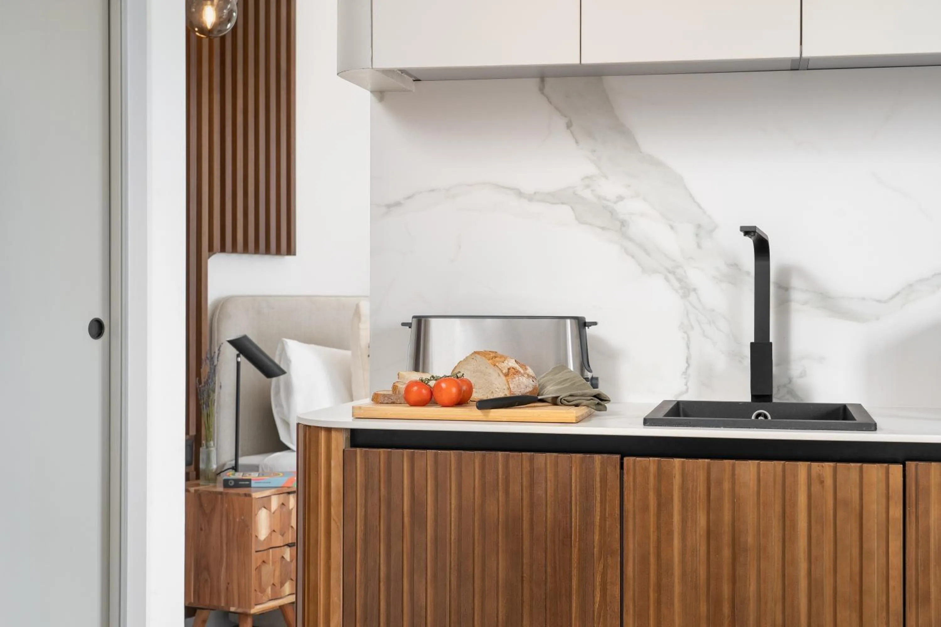 Kitchen or kitchenette in TSA La Rambla