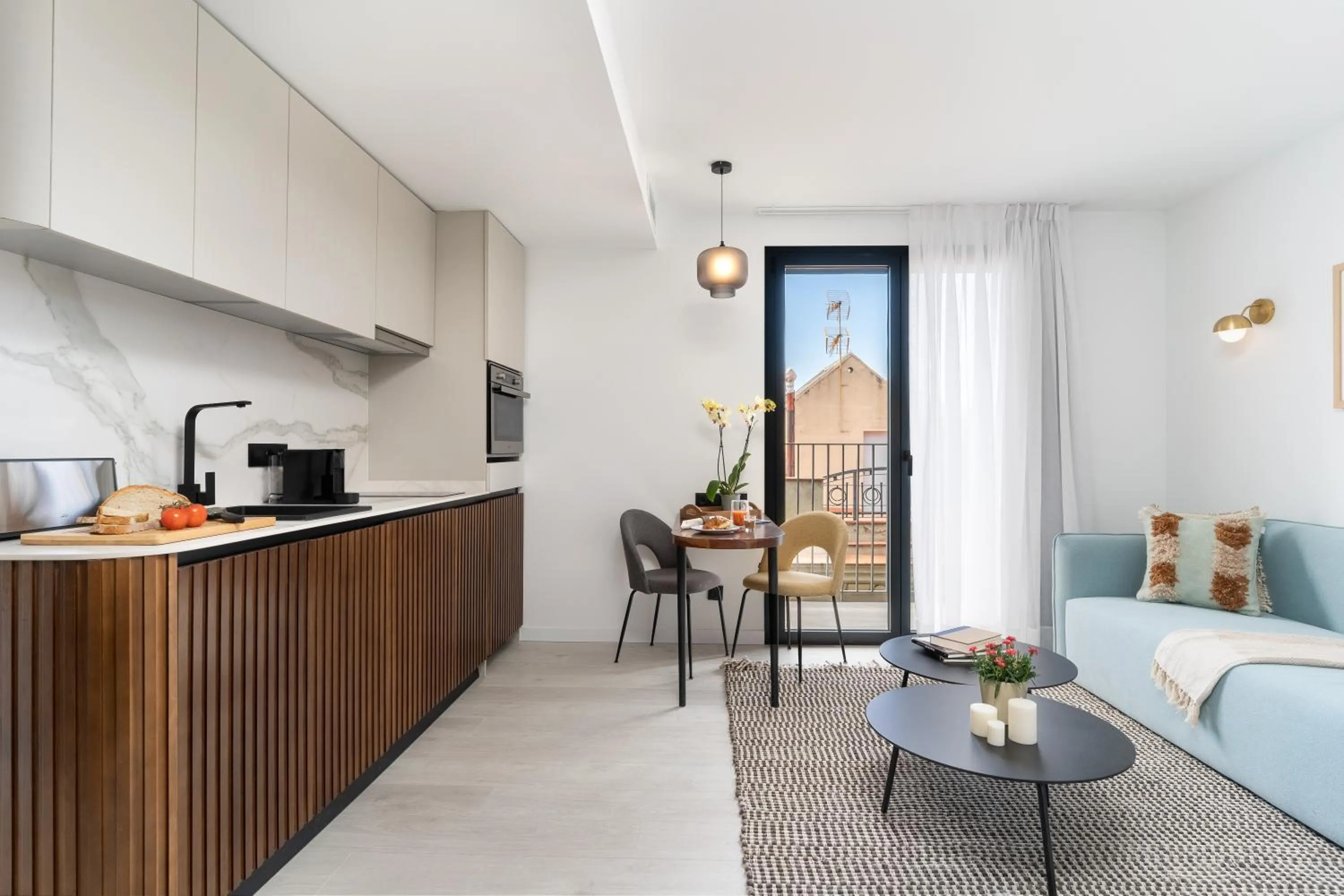 Kitchen or kitchenette in TSA La Rambla