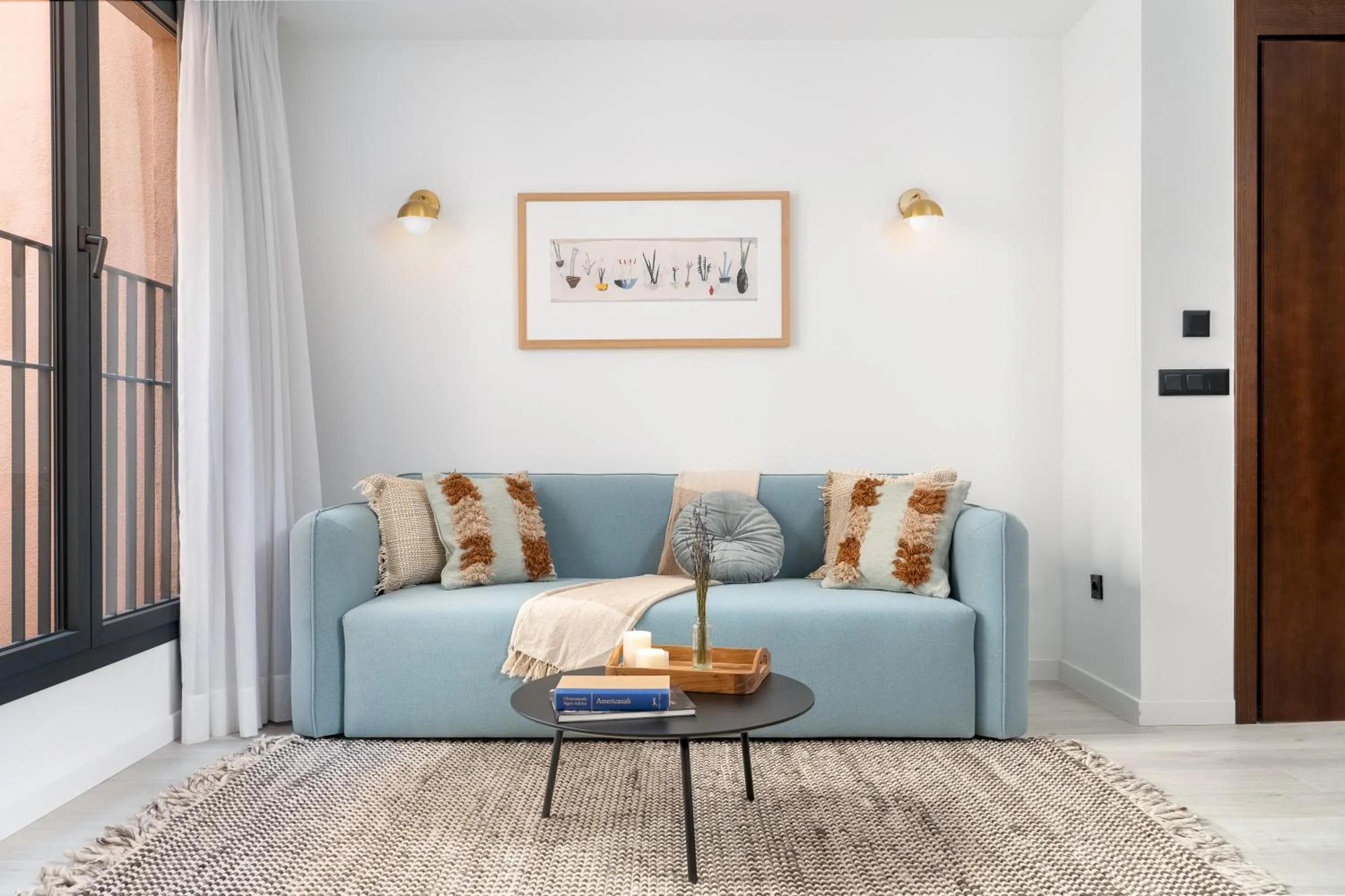 Living room in TSA La Rambla