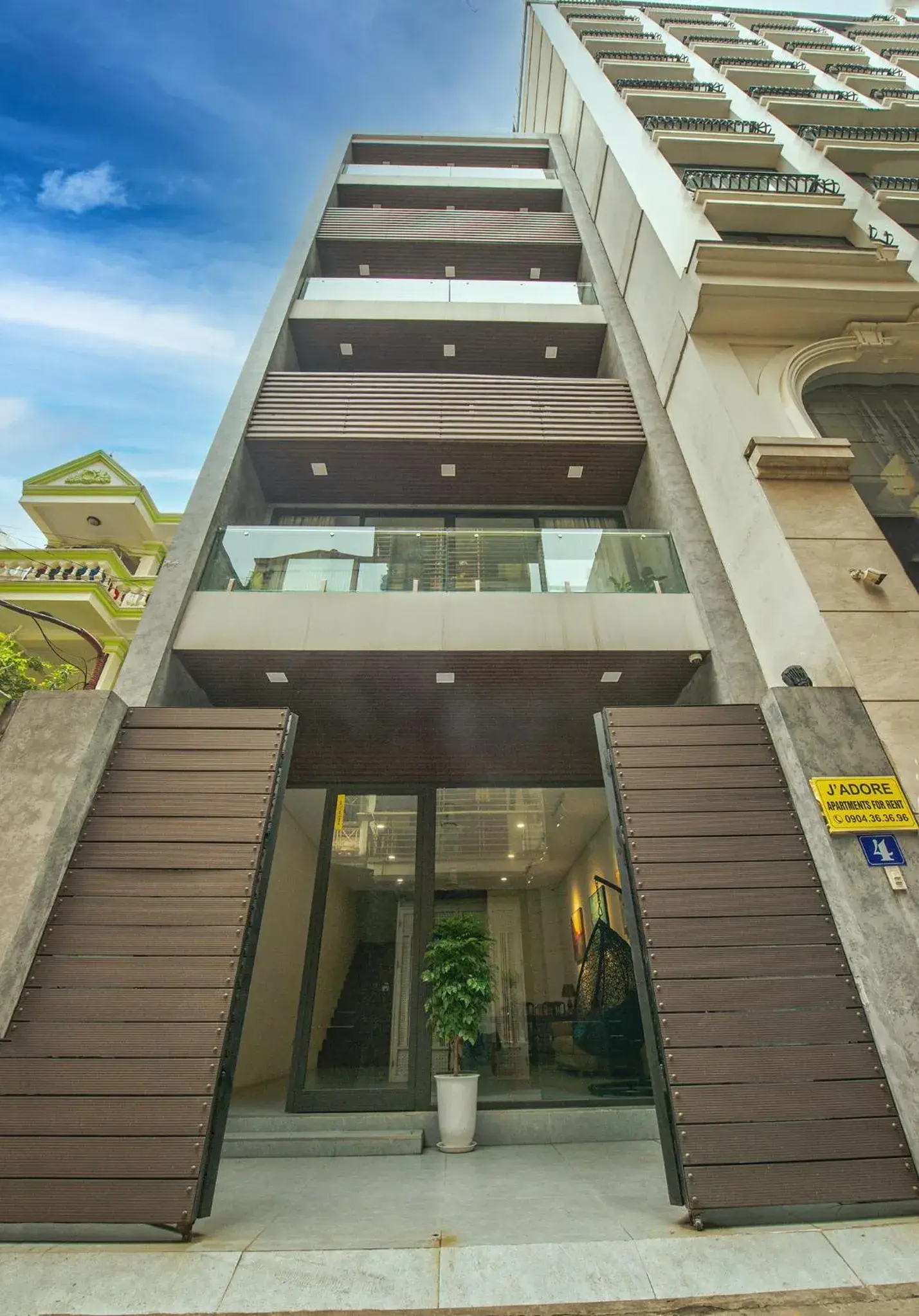 Property building in J'ADORE APARTMENT Property building in J'ADORE APARTMENT