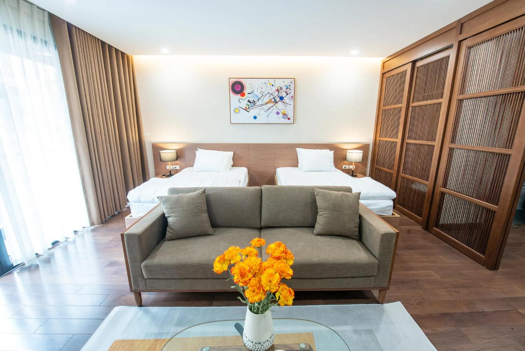 Bed in J'ADORE APARTMENT