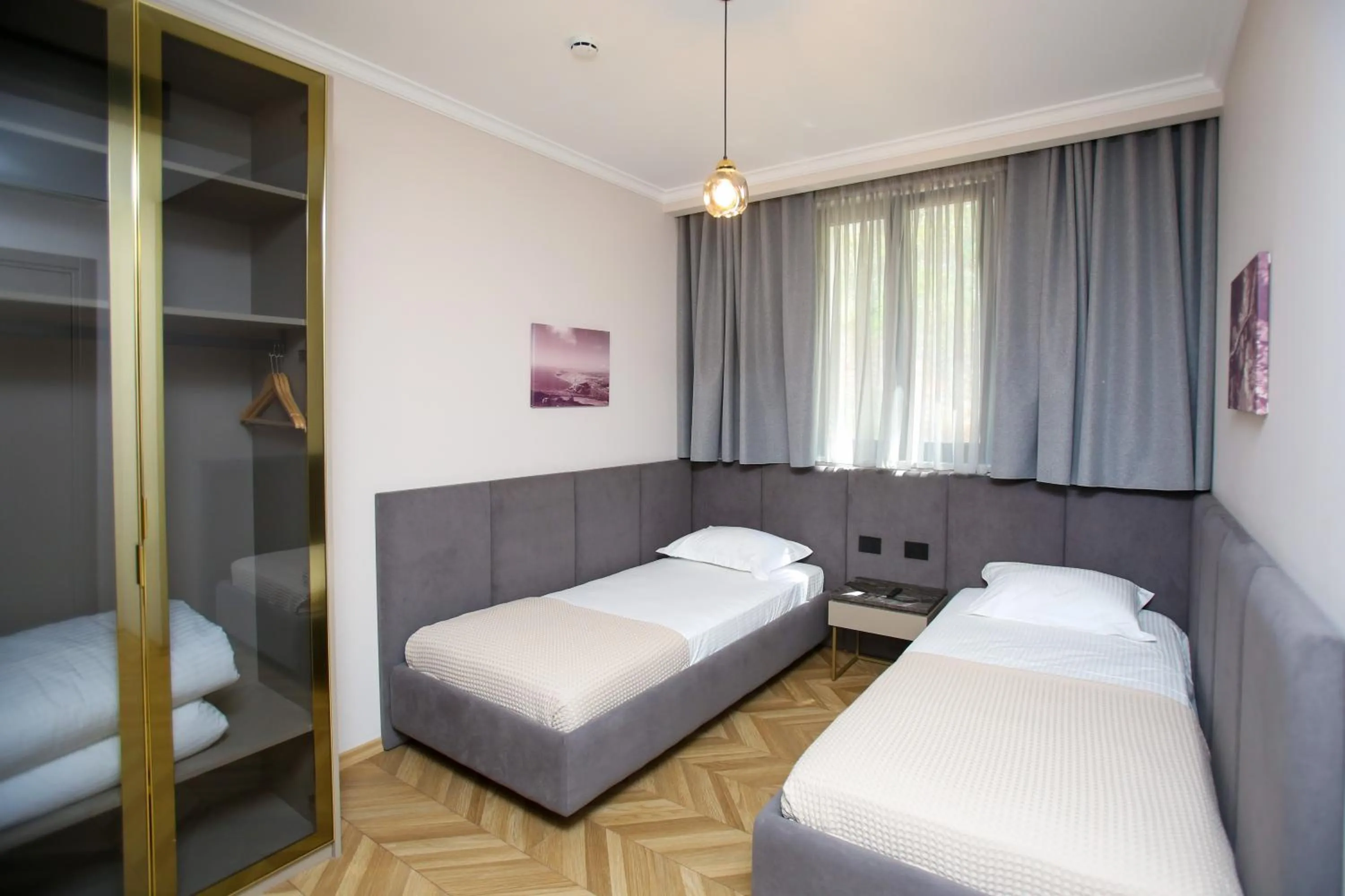 Bed in Belvedere Hotel & SPA