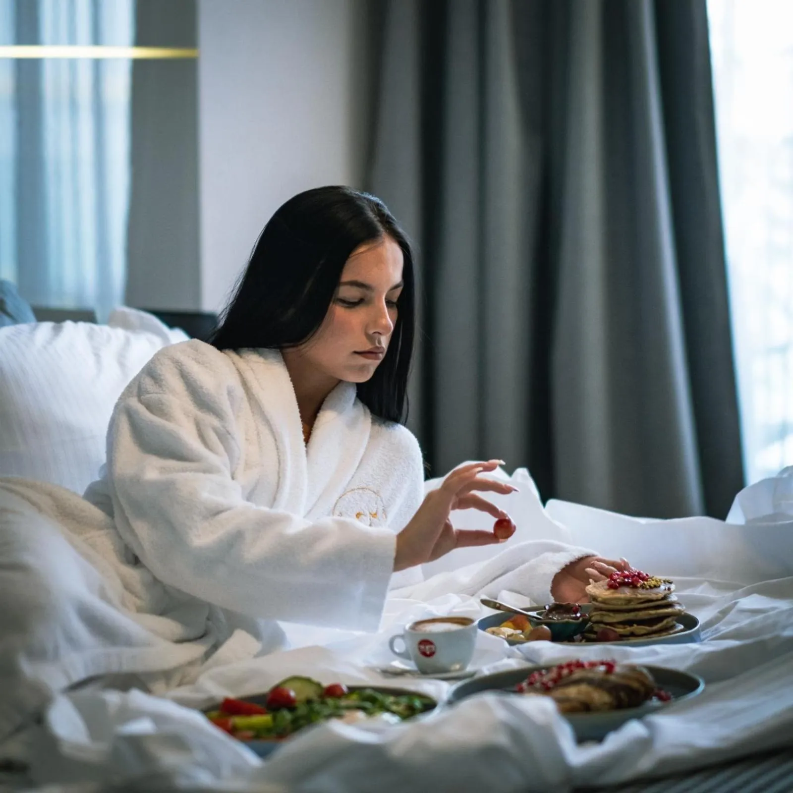Breakfast, Bed in Belvedere Hotel & SPA