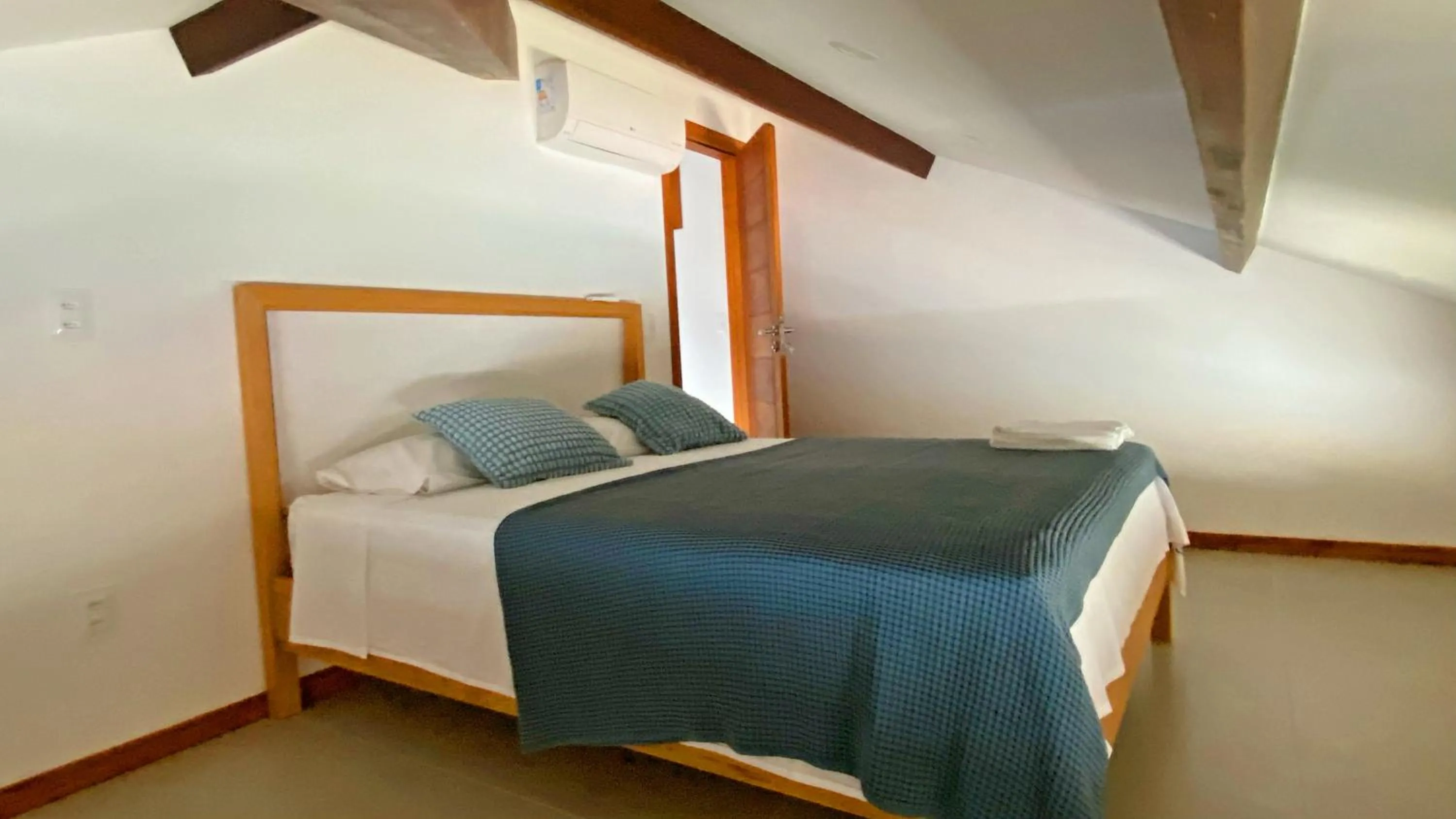 Bed in Dream Beach Cumbuco Superior Oceanfront Apartments