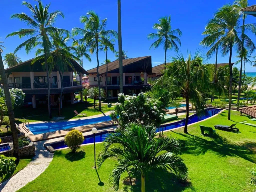 Garden in Dream Beach Cumbuco Superior Oceanfront Apartments