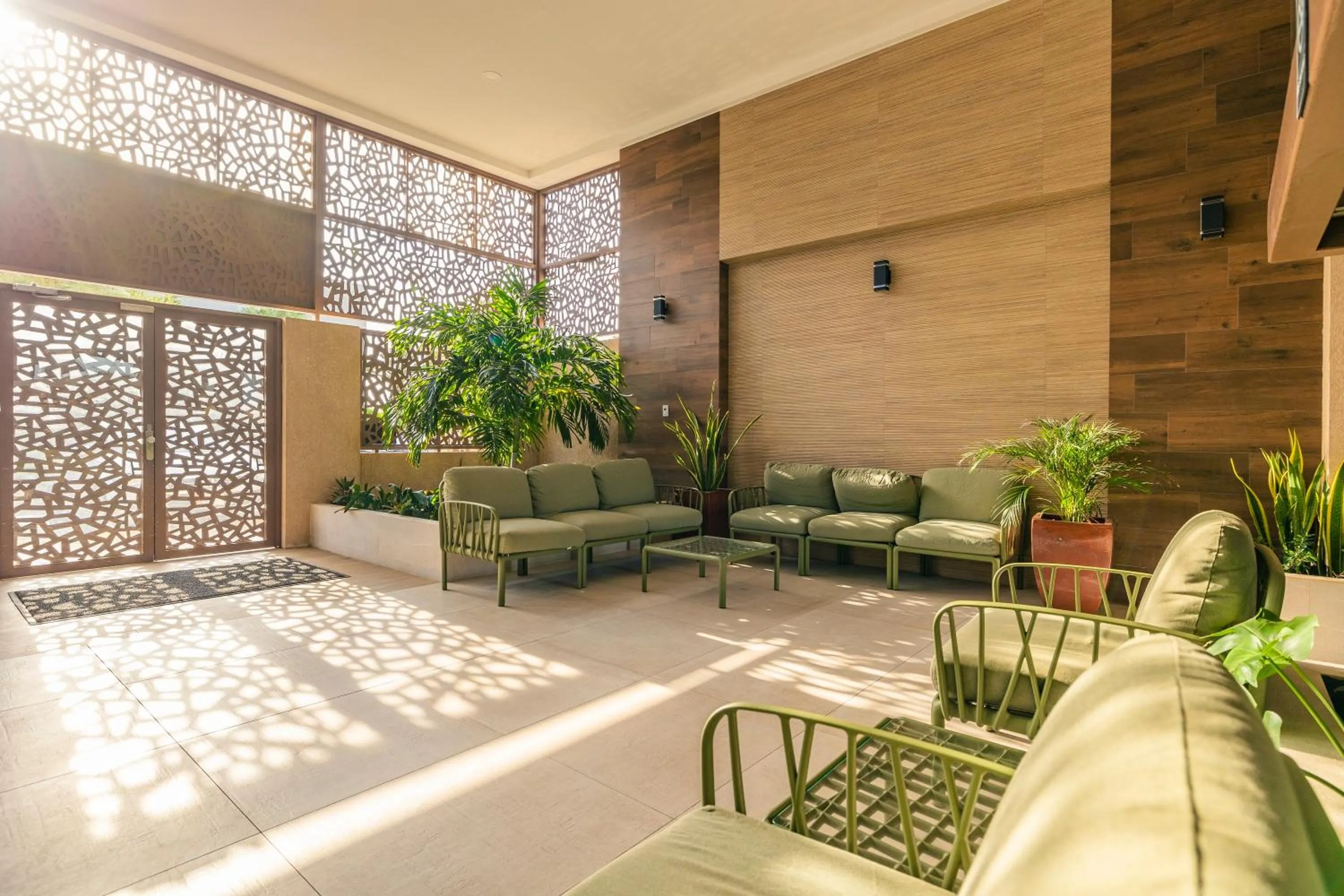 Living room in Bocobay Aracari Condos