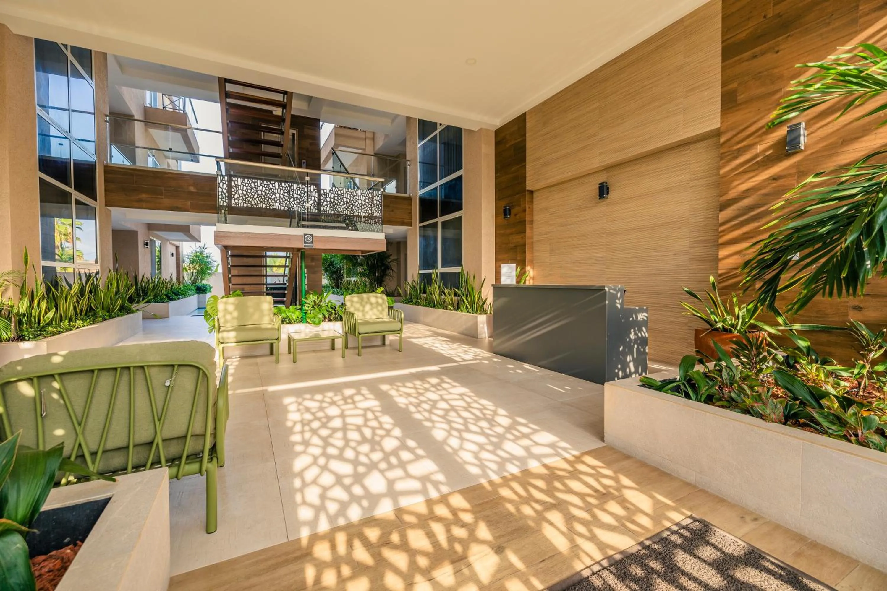 Seating area in Bocobay Aracari Condos