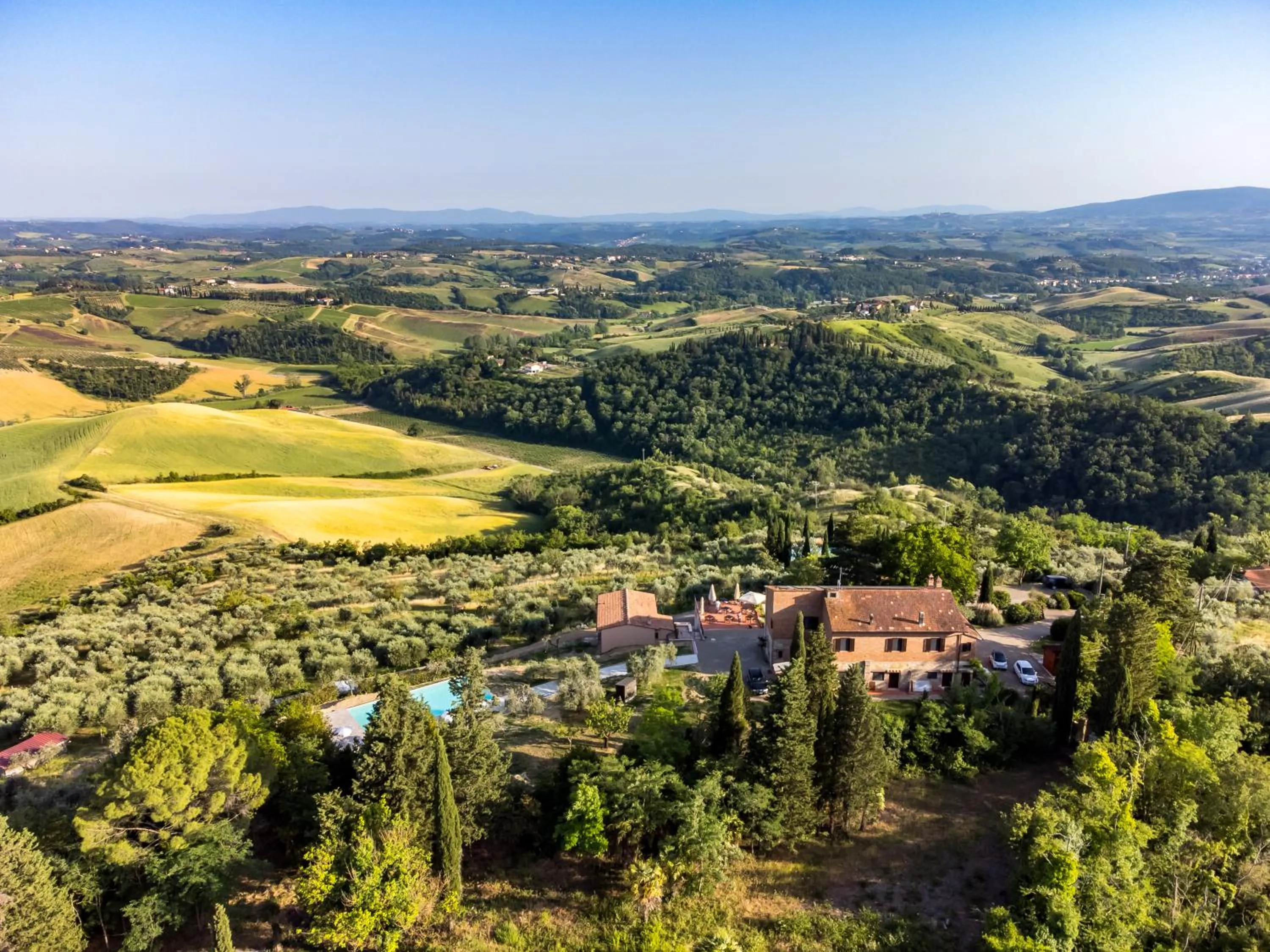 Bird's eye view in Agriturismo La Collina degli Olivi