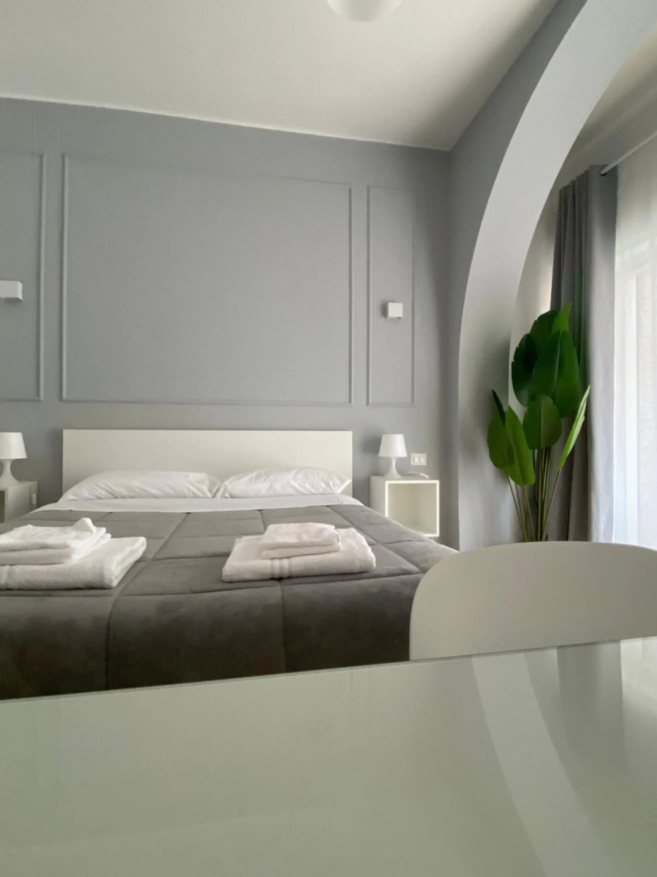 Bed in Quintino Sella rooms